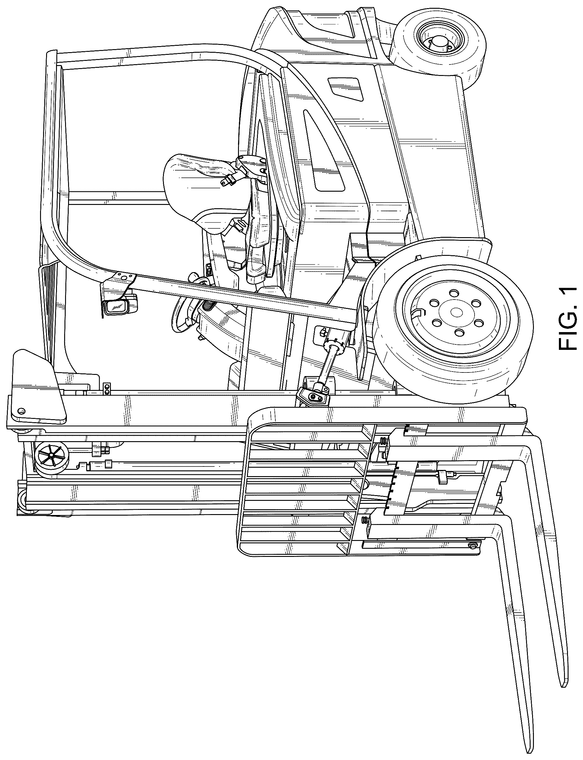 Patent USD1044195 — Forklift — Figure 1