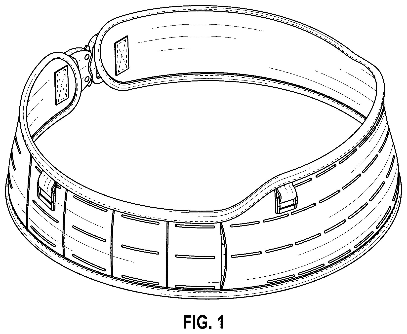 Patent USD1044203 — Duty belt — Figure 1