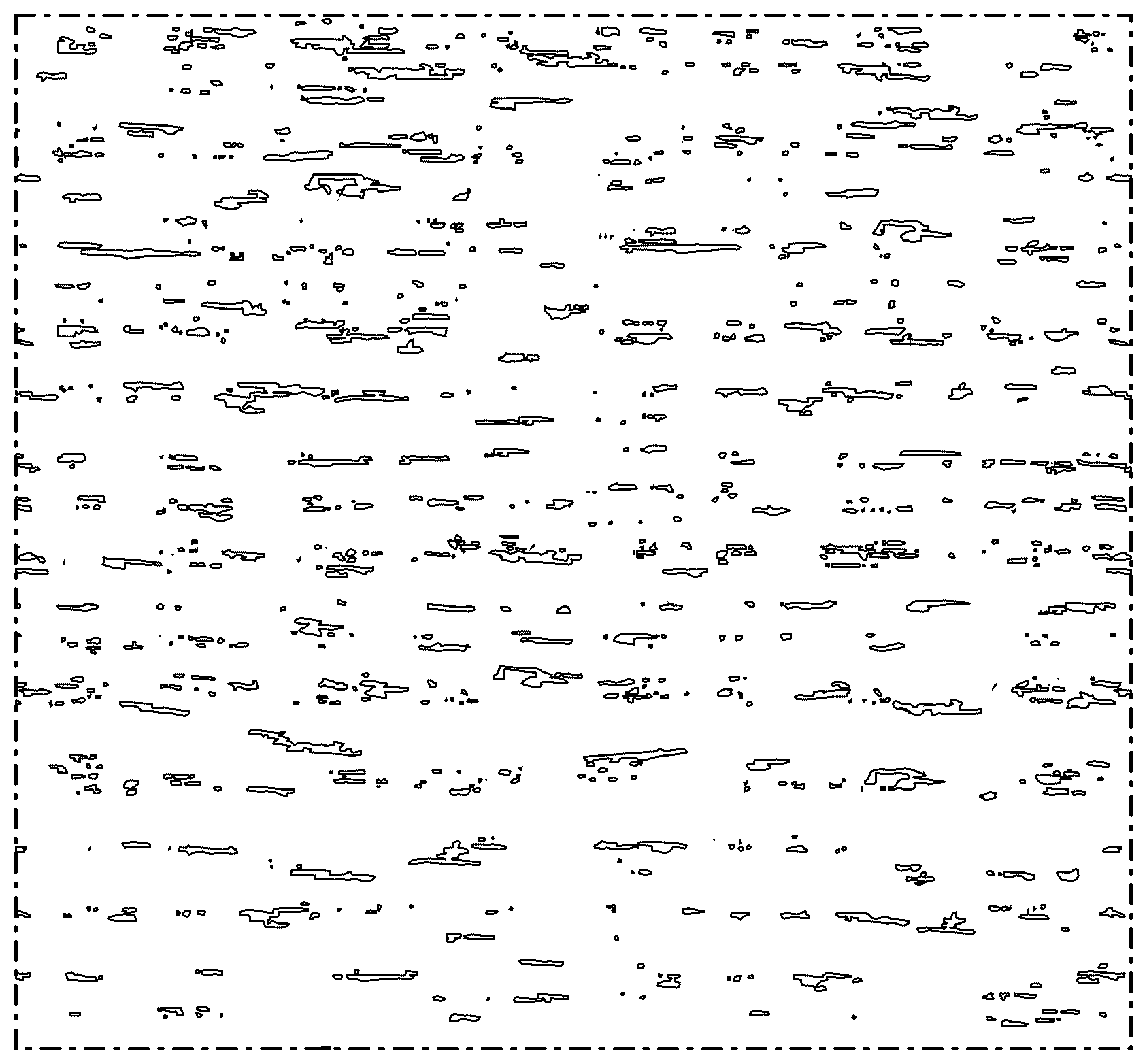 Patent USD1044206 — Reflective pattern on garment — Figure 1