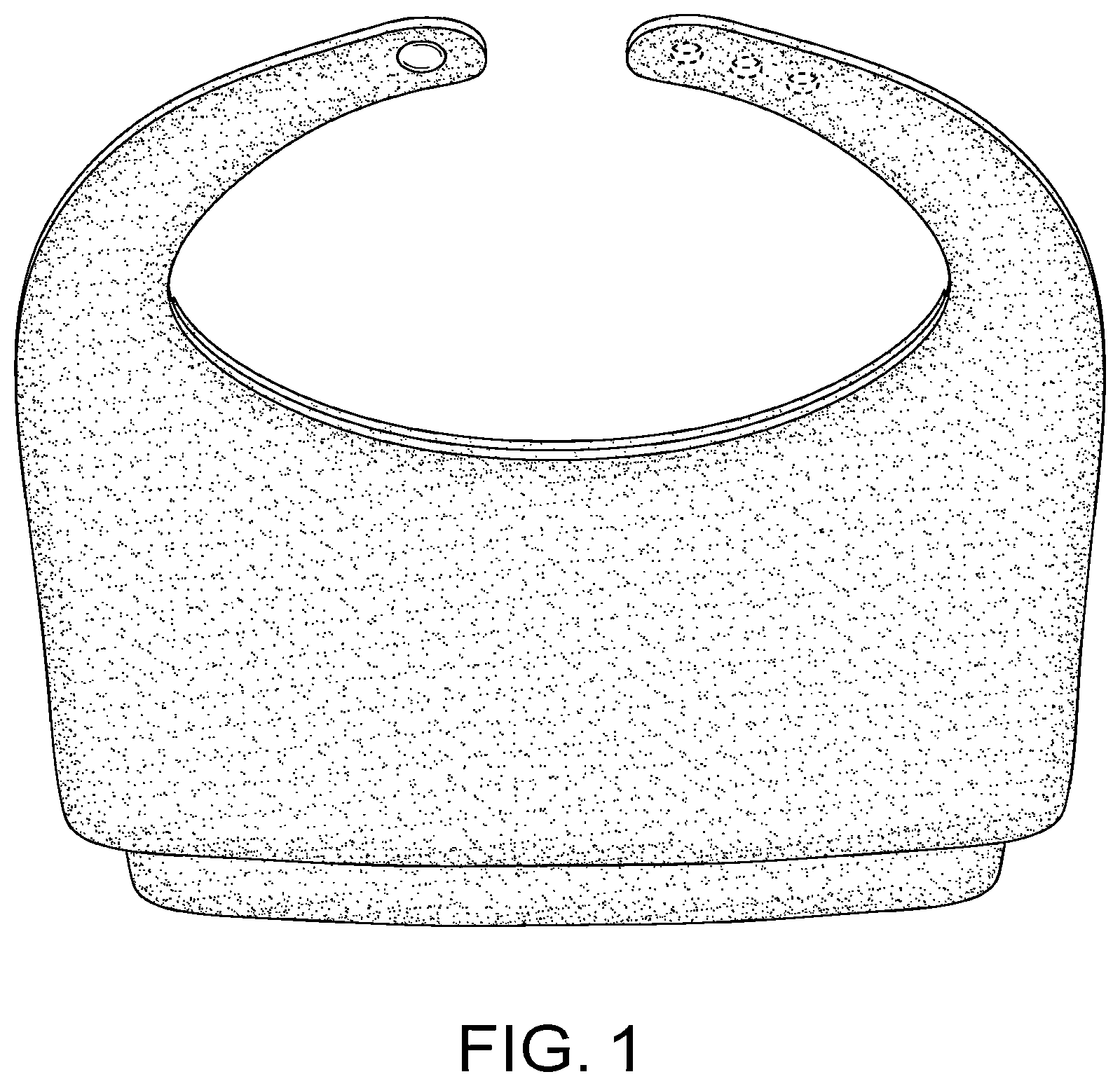 Patent USD1044210 — Baby bib — Figure 1