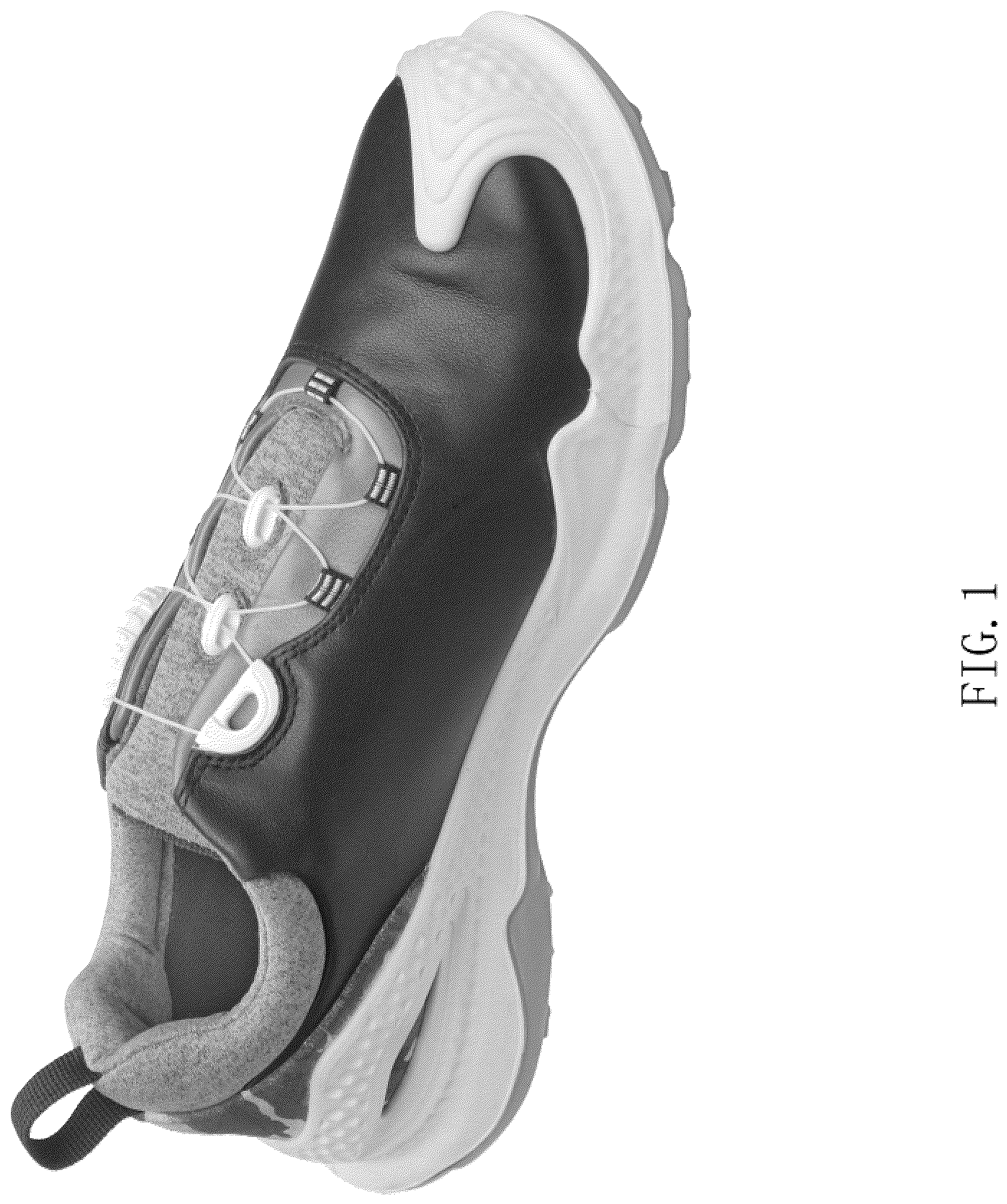 Patent USD1044217 Figure 1 – Golf sneaker