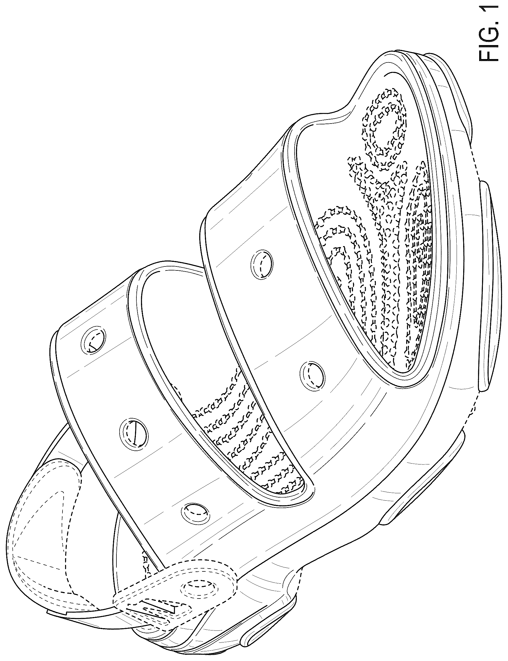 Patent USD1044219 — Footwear — Figure 1