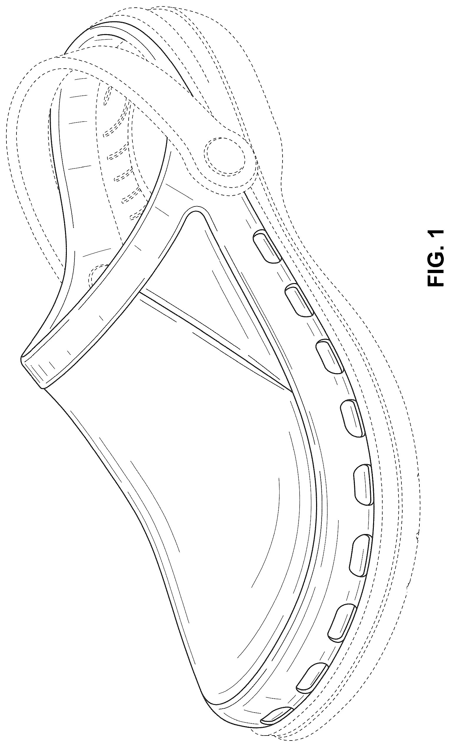 Patent USD1044230 — Footwear — Figure 1