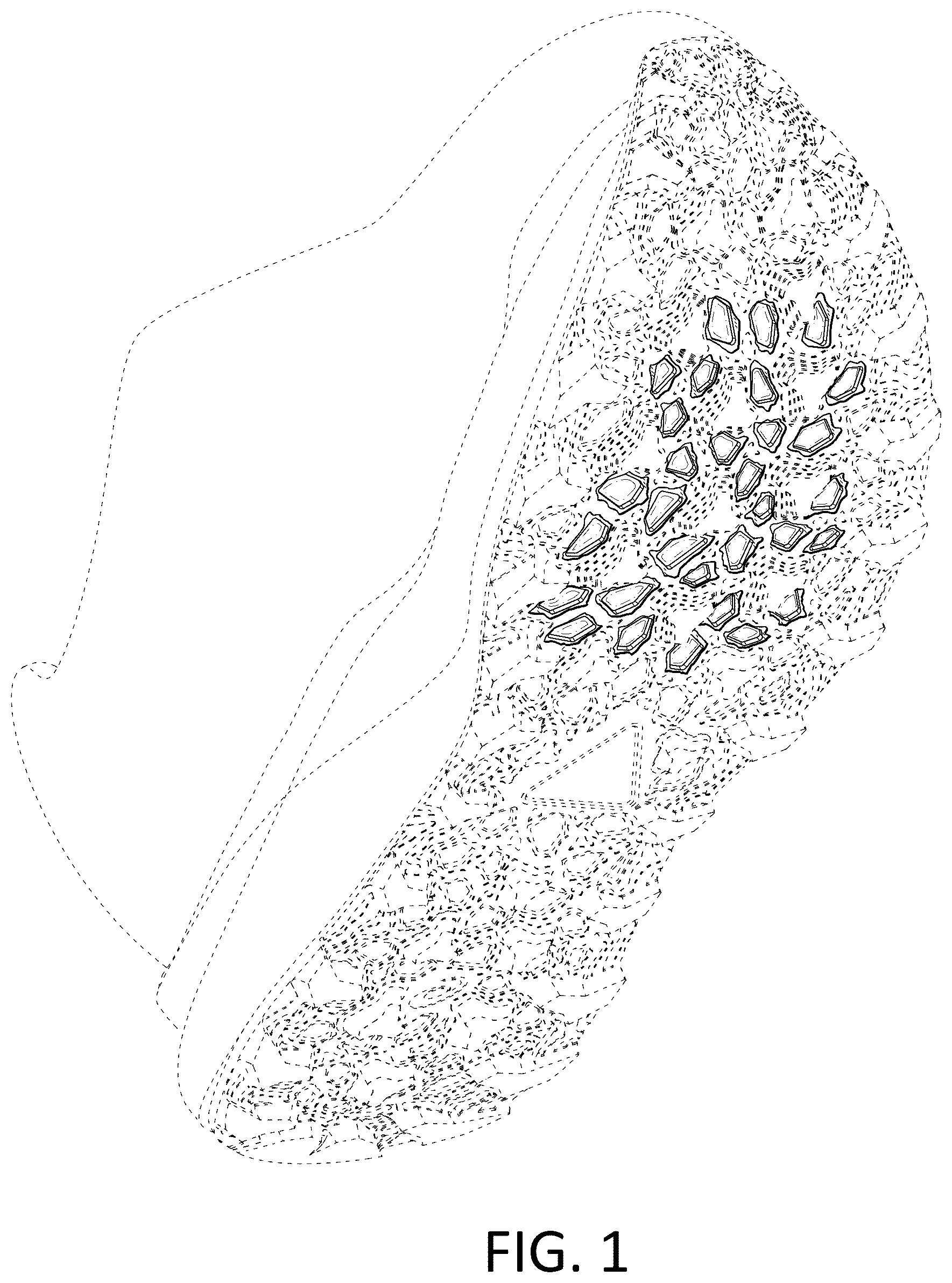 Patent USD1044235 Figure 1 – Shoe