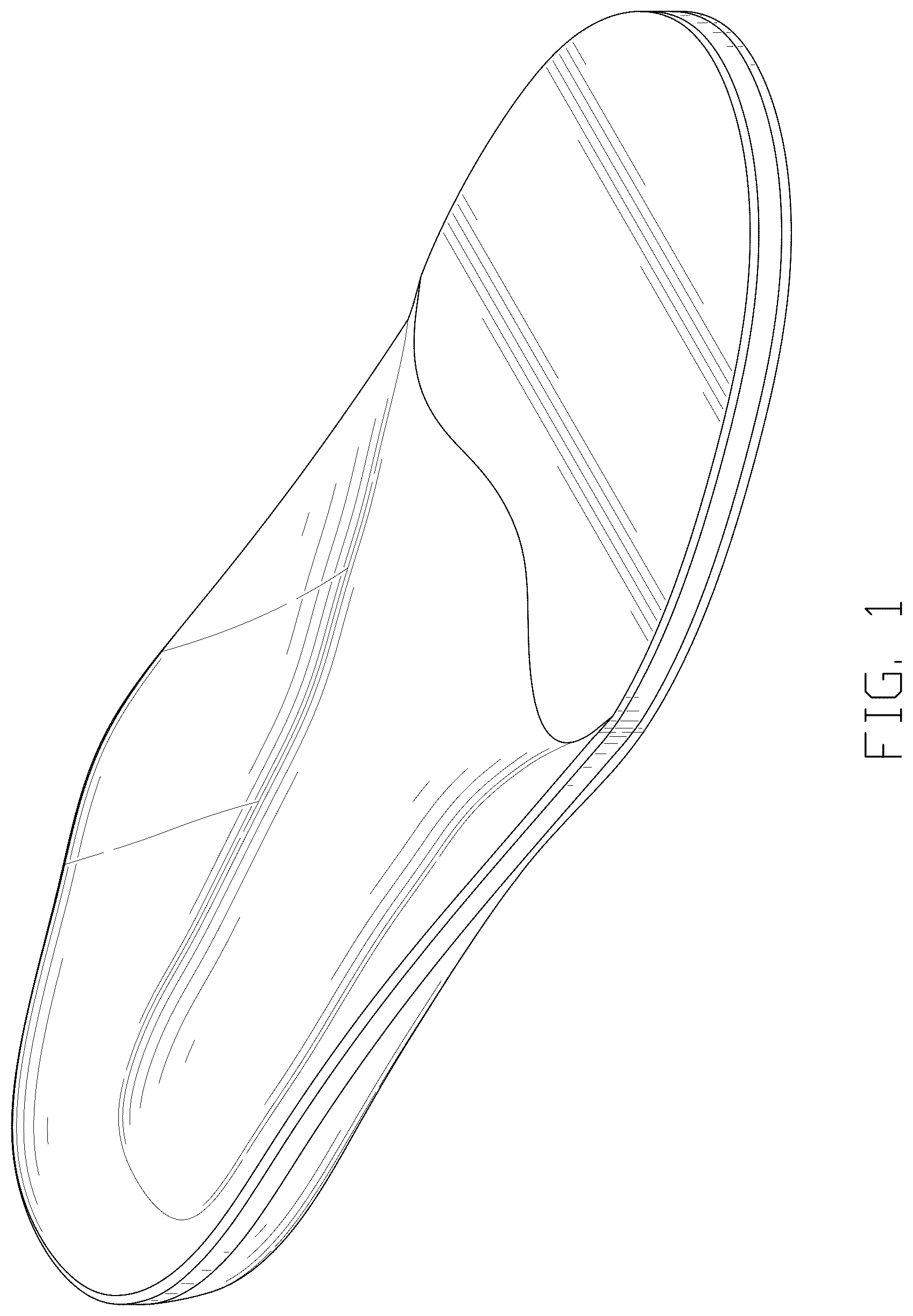 Patent USD1044244 Figure 1 – Insole