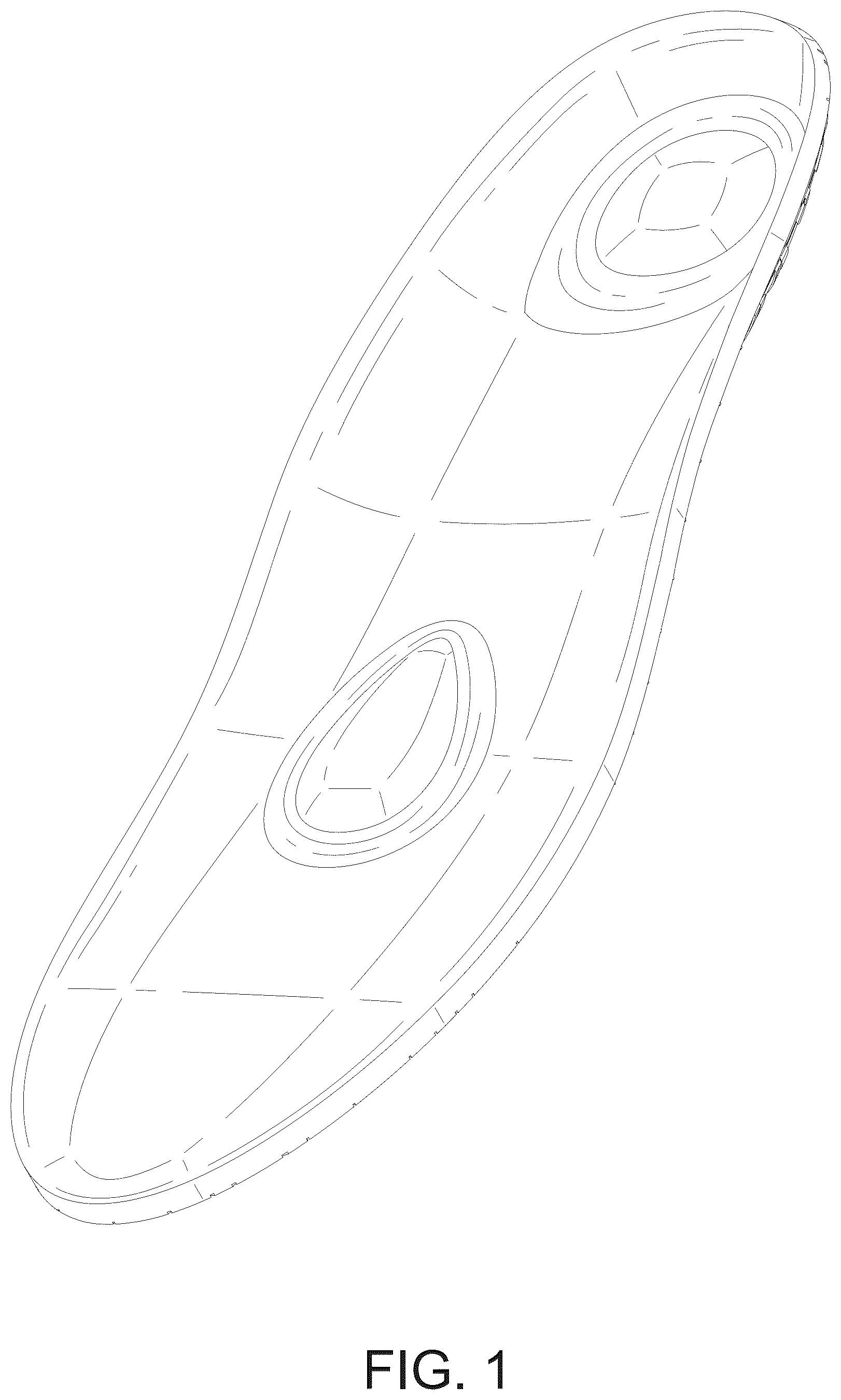 Patent USD1044245 — Insole — Figure 1