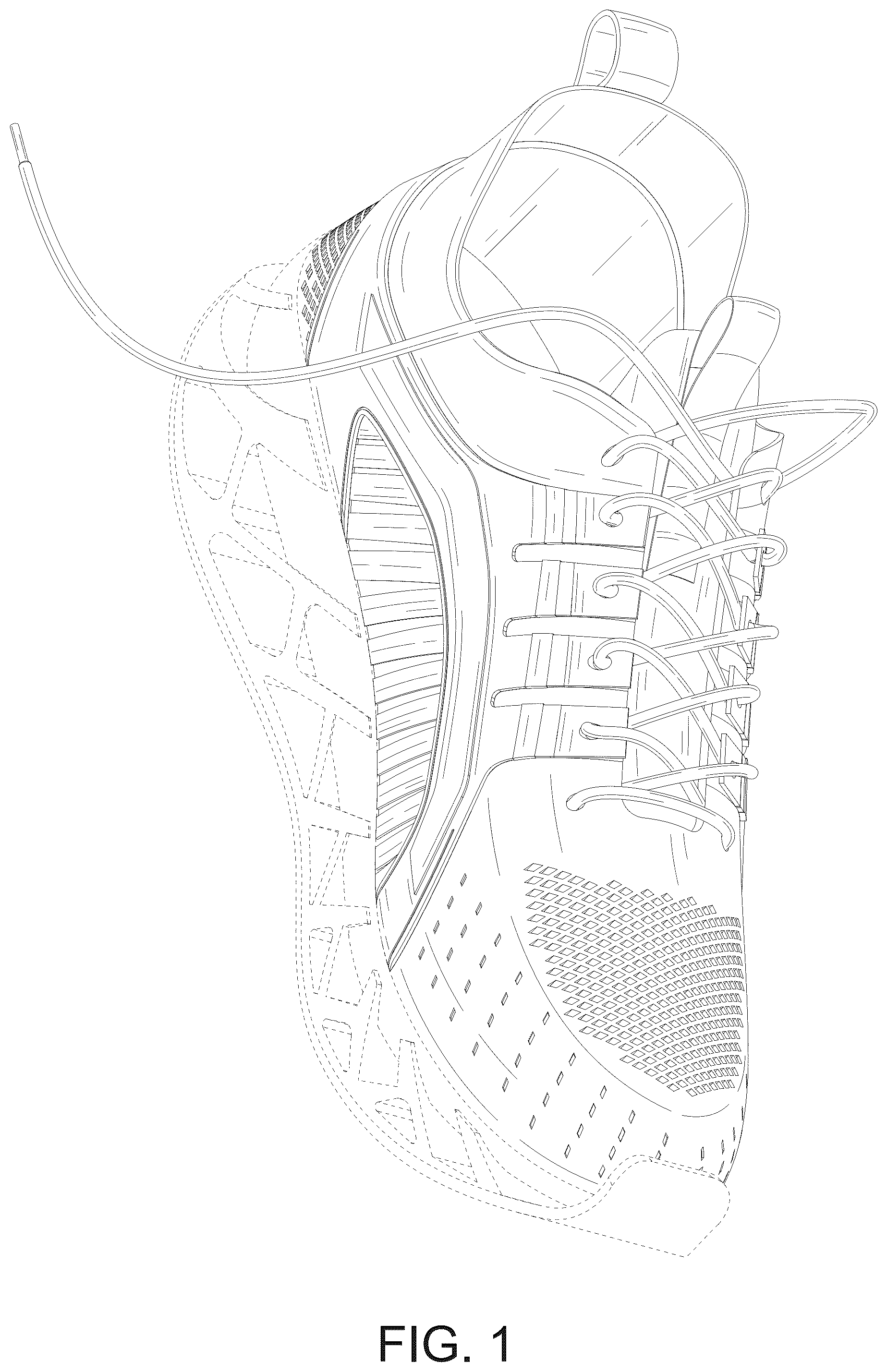 Patent USD1044246 — Shoe — Figure 1