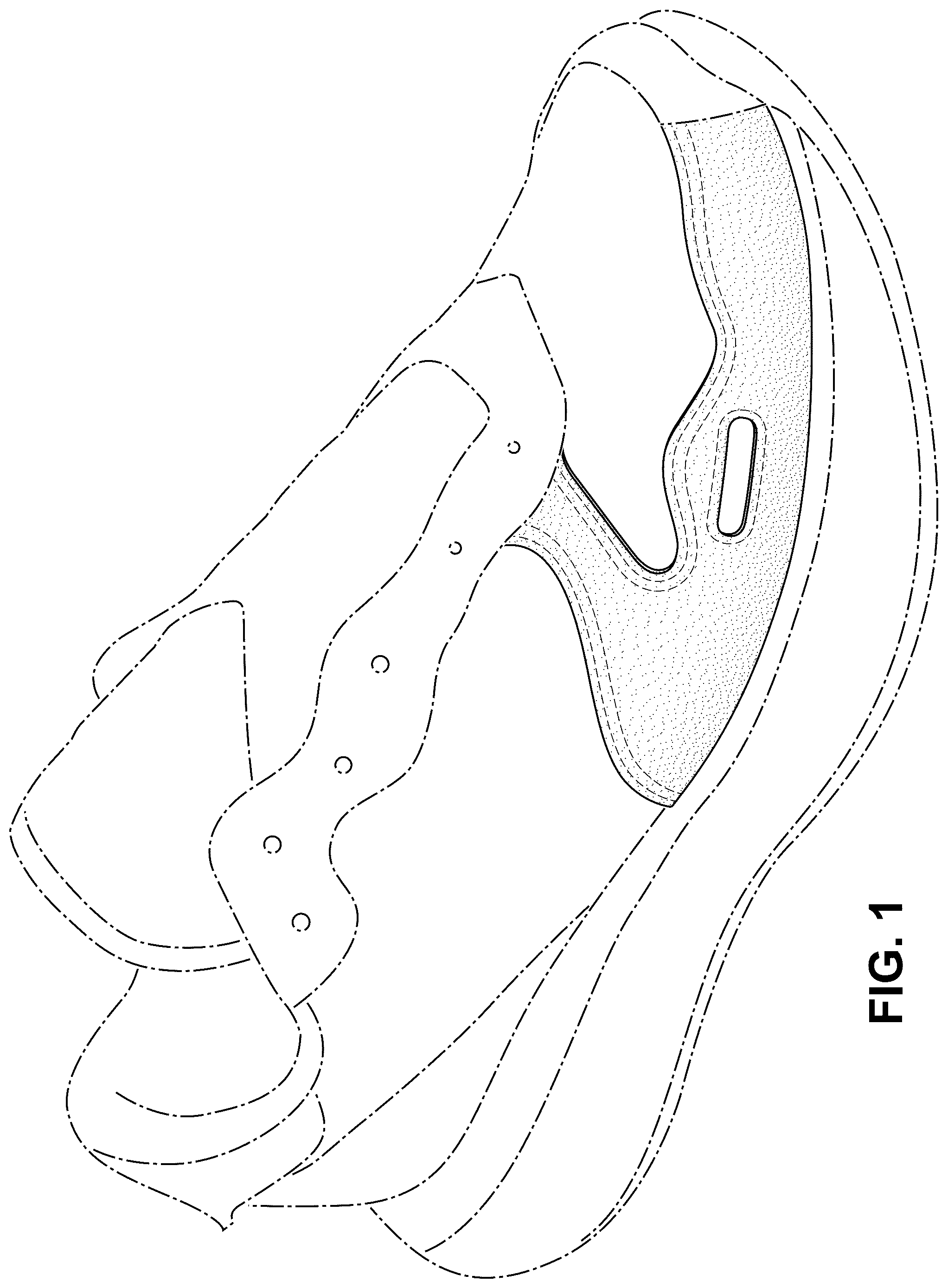 Patent USD1044247 — Shoe — Figure 1