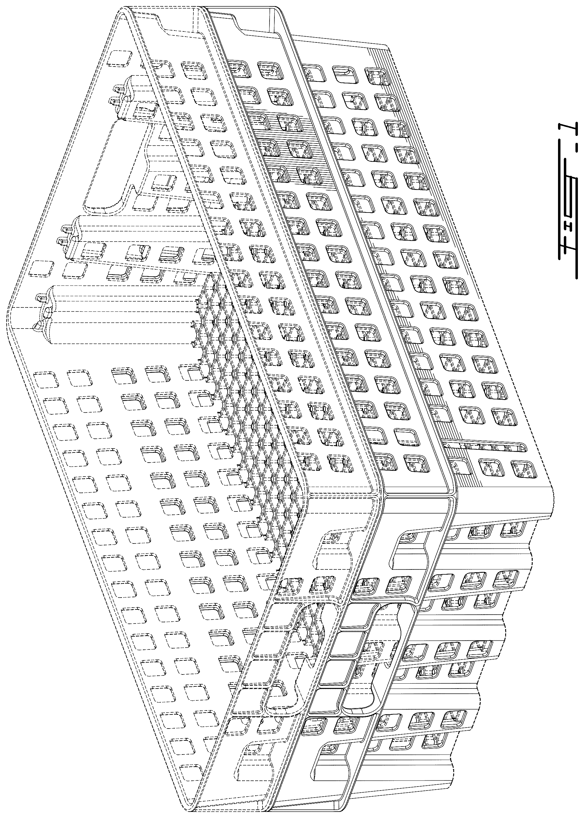 Patent USD1044278 — Crate — Figure 1