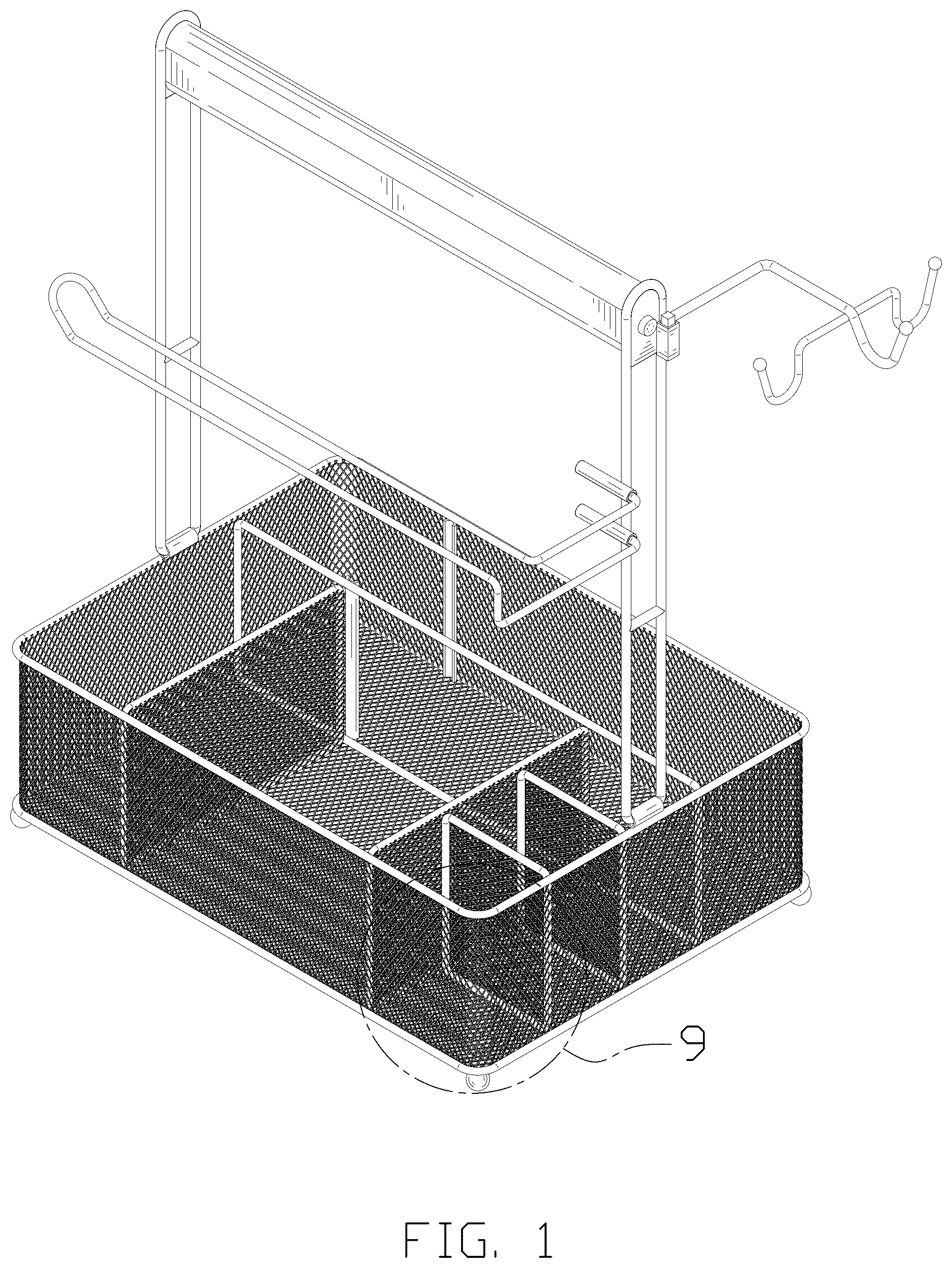 Patent USD1044279 — Picnic basket — Figure 1