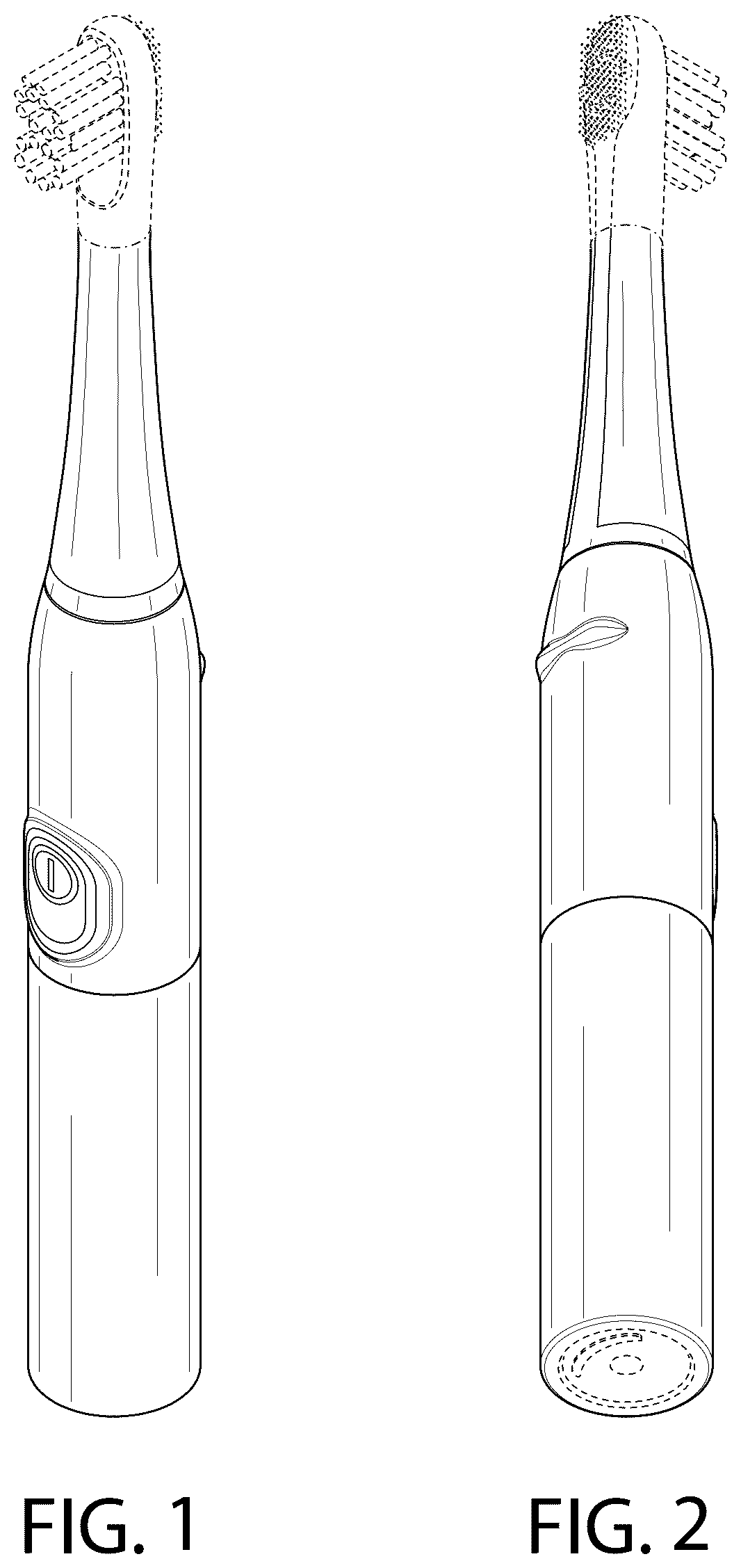 Patent USD1044284 Figure 1 – Oral care implement