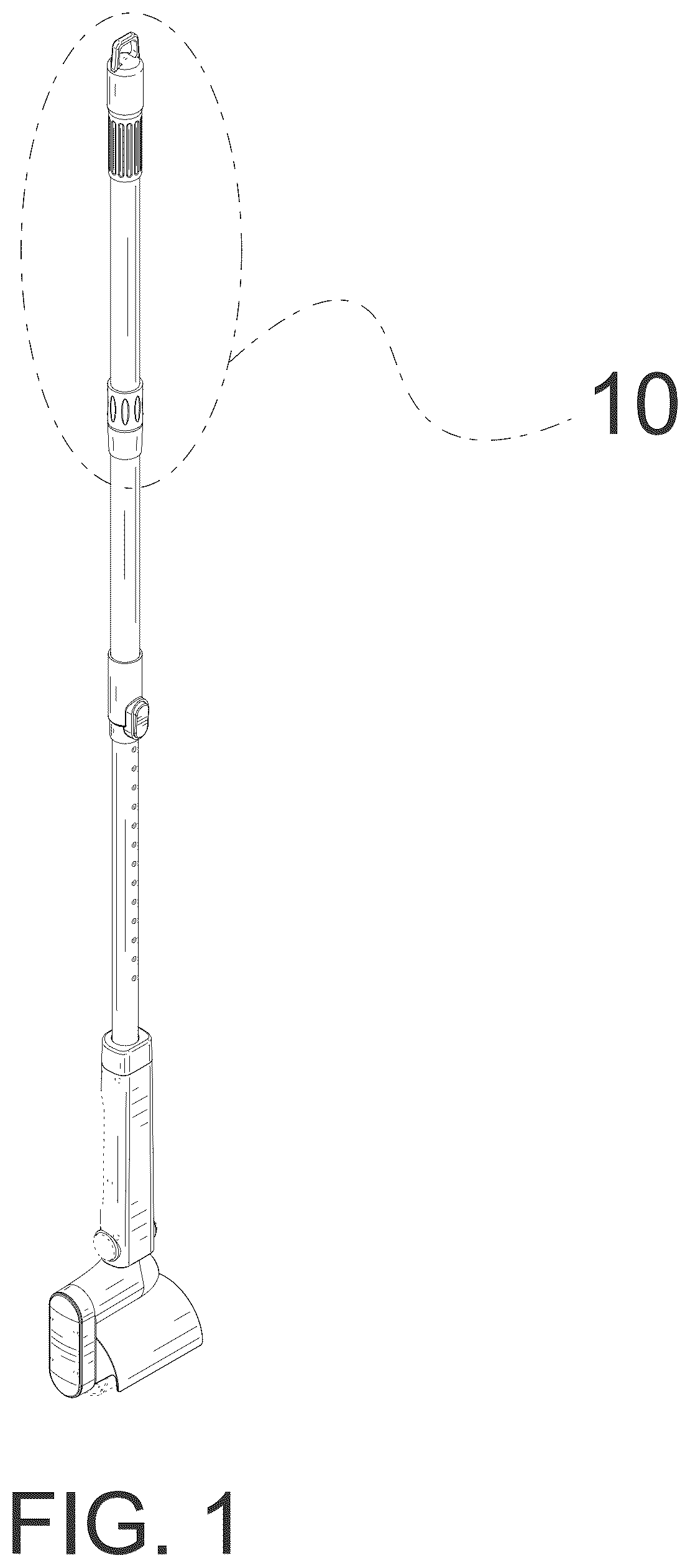 Patent USD1044288 — Cleaning brush — Figure 1