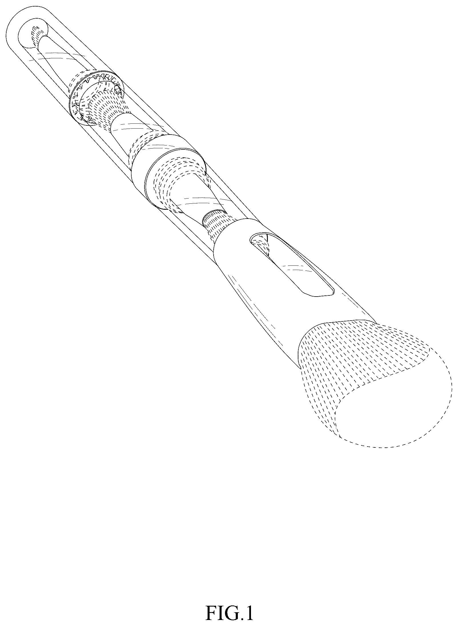 Patent USD1044290 — Cosmetic brush — Figure 1