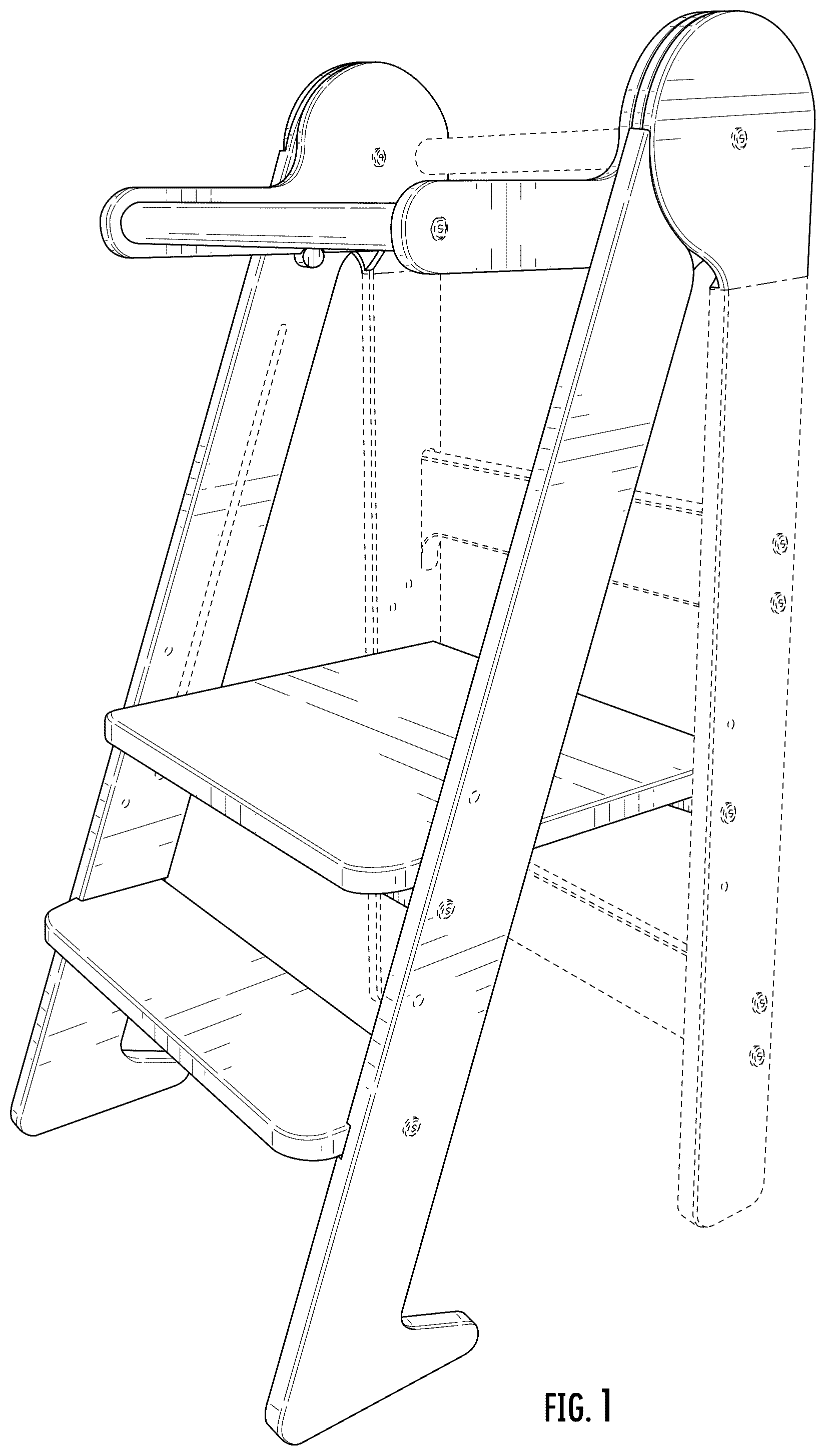Patent USD1044298 — Ladder for children — Figure 1