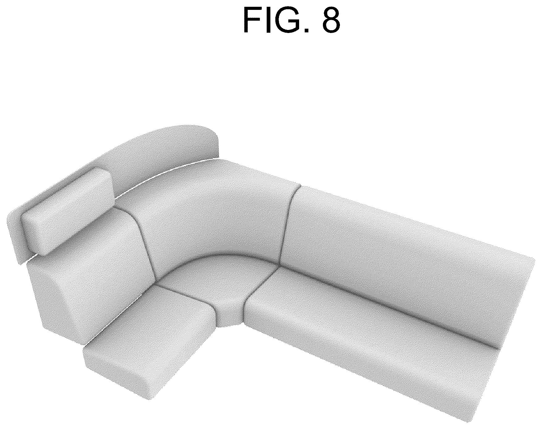 Patent USD1044299 Figure 8 – Vehicle seat
