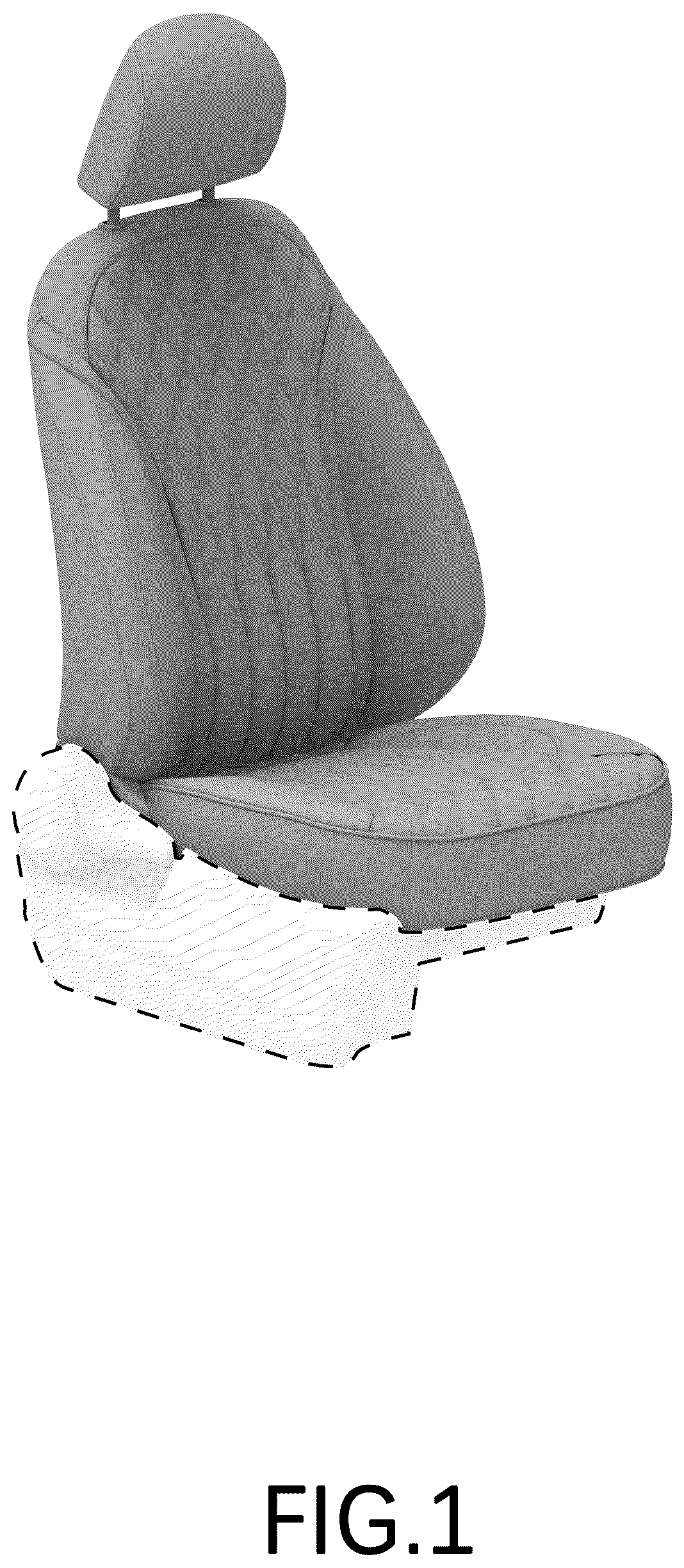 Patent USD1044300 — Car seat — Figure 1