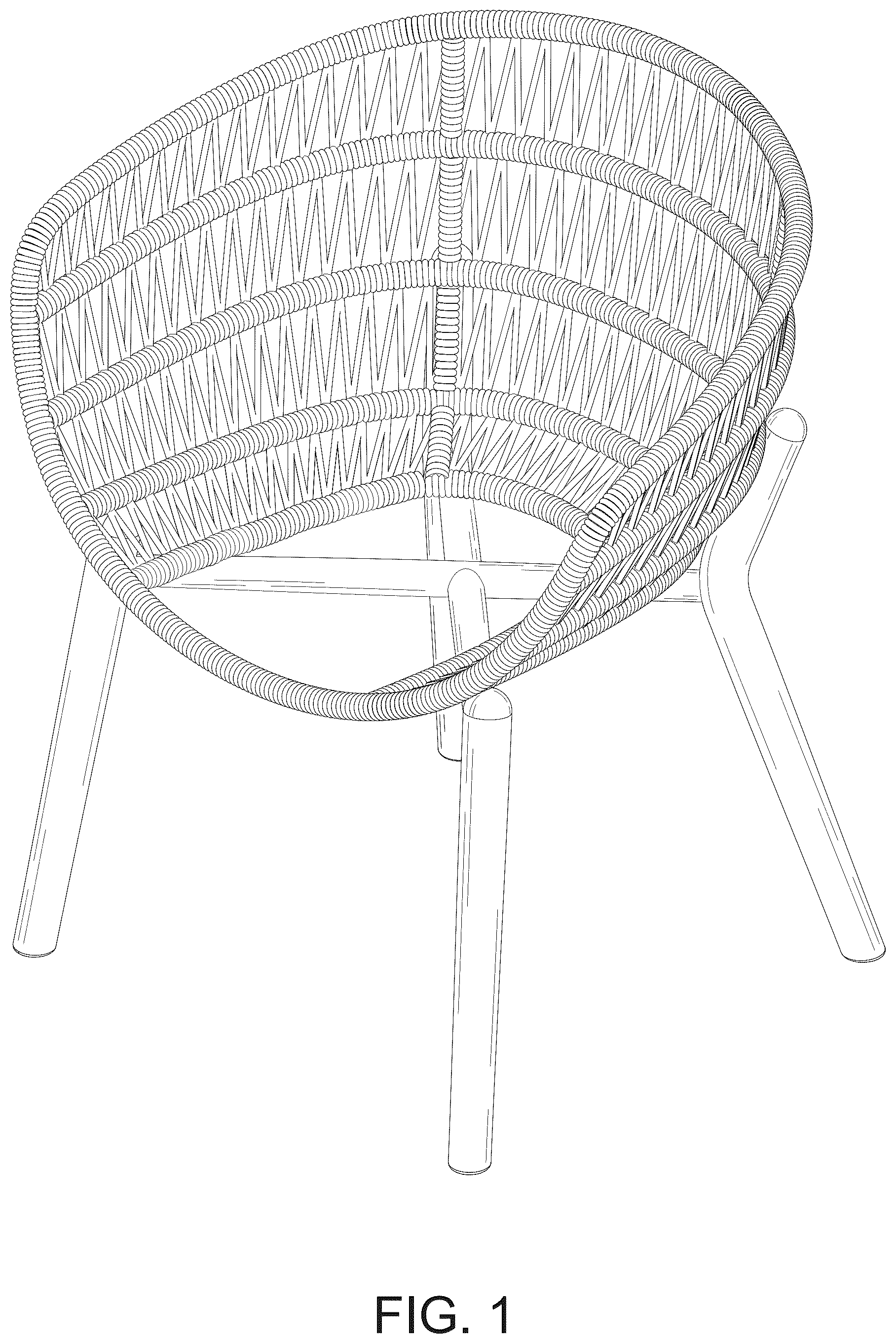 Patent USD1044306 — Seat — Figure 1