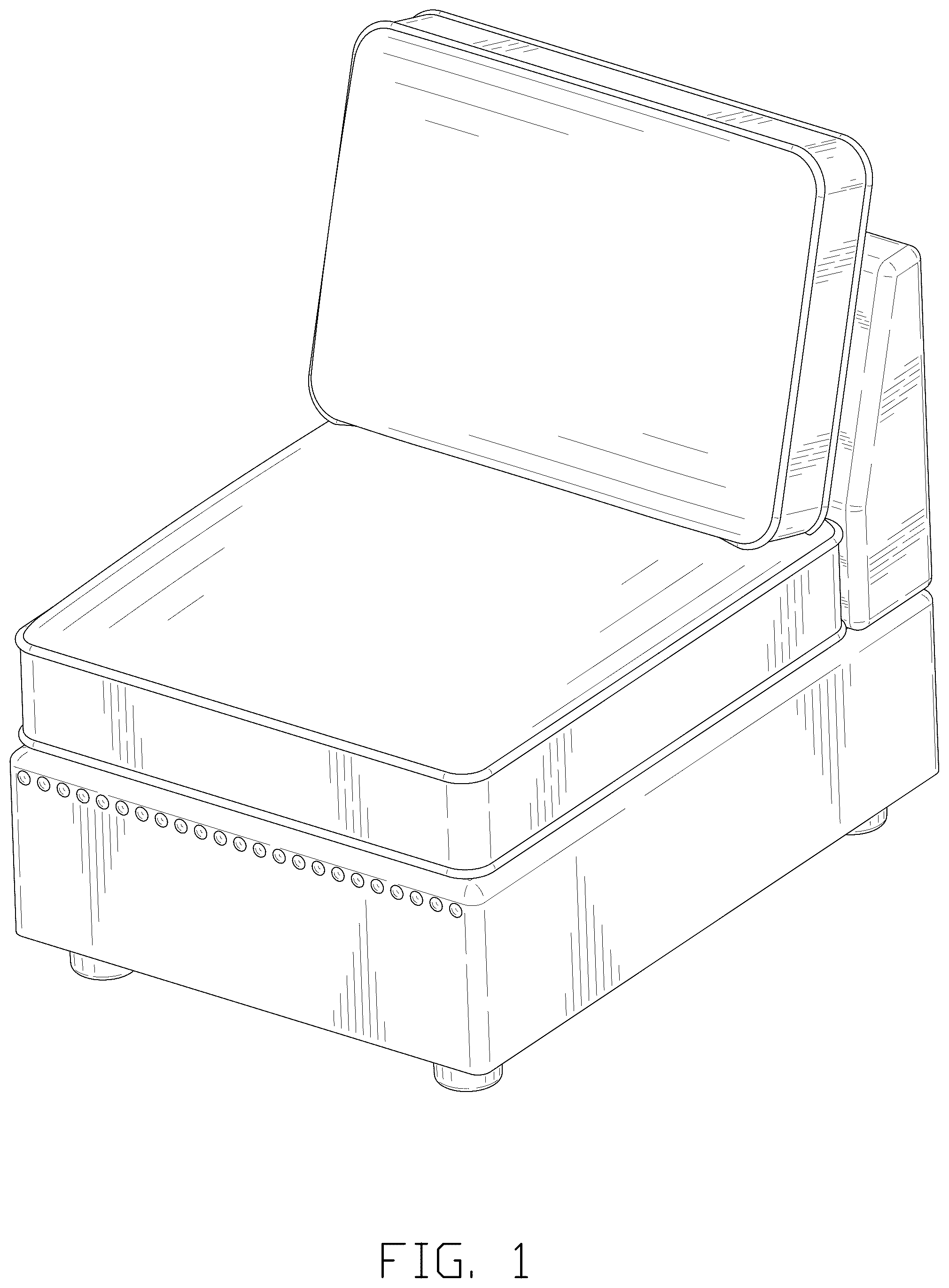 Patent USD1044313 — Sofa component set — Figure 1