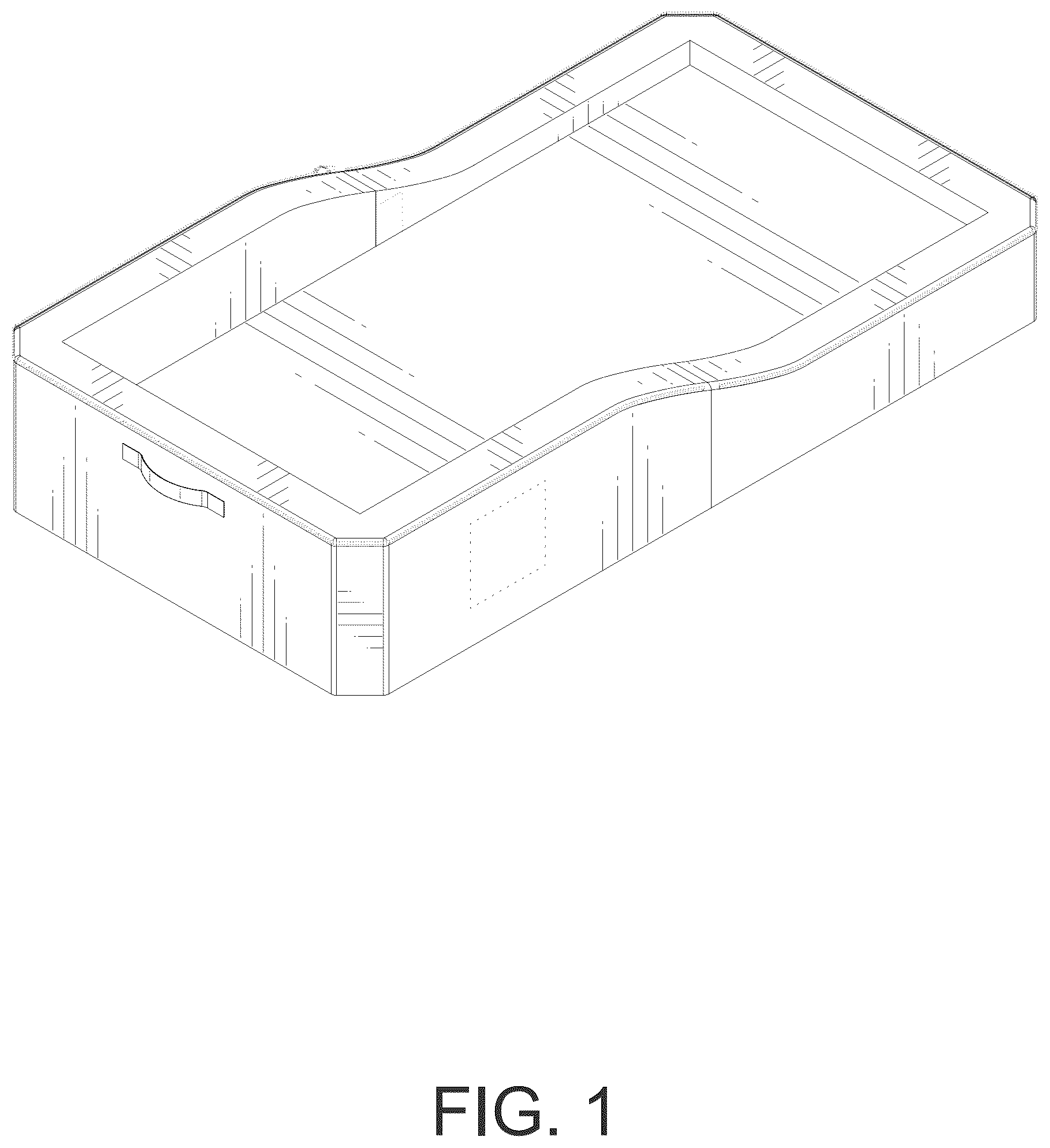 Patent USD1044315 — Folding bed — Figure 1