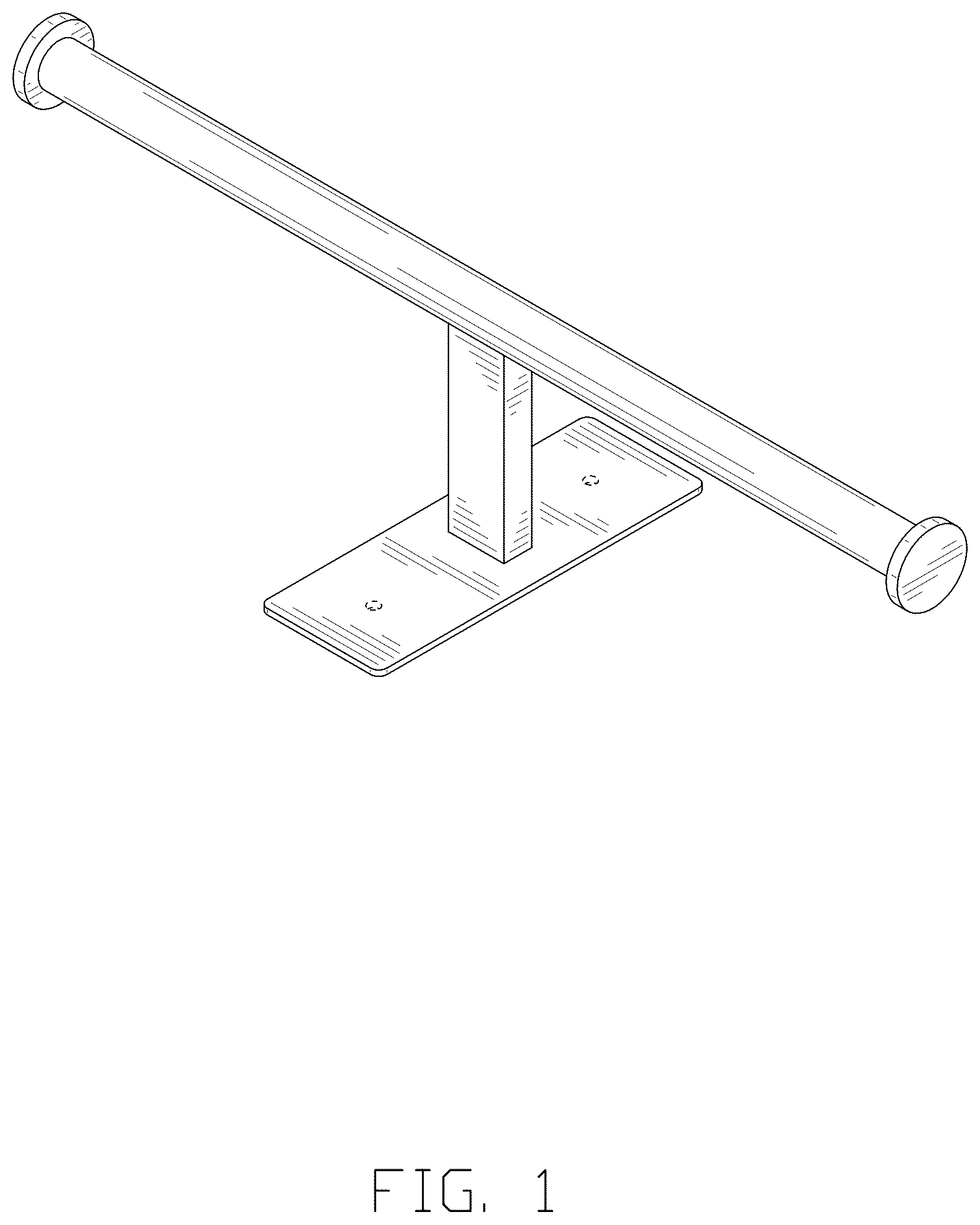 Patent USD1044318 Figure 1 – Toilet paper holder