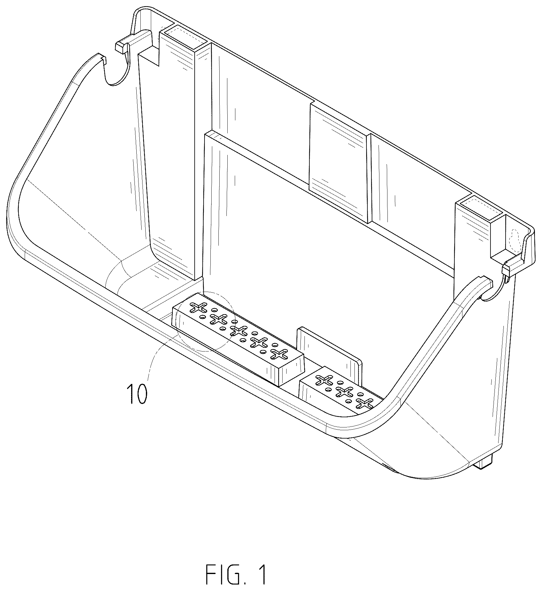 Patent USD1044322 — Flower pot — Figure 1