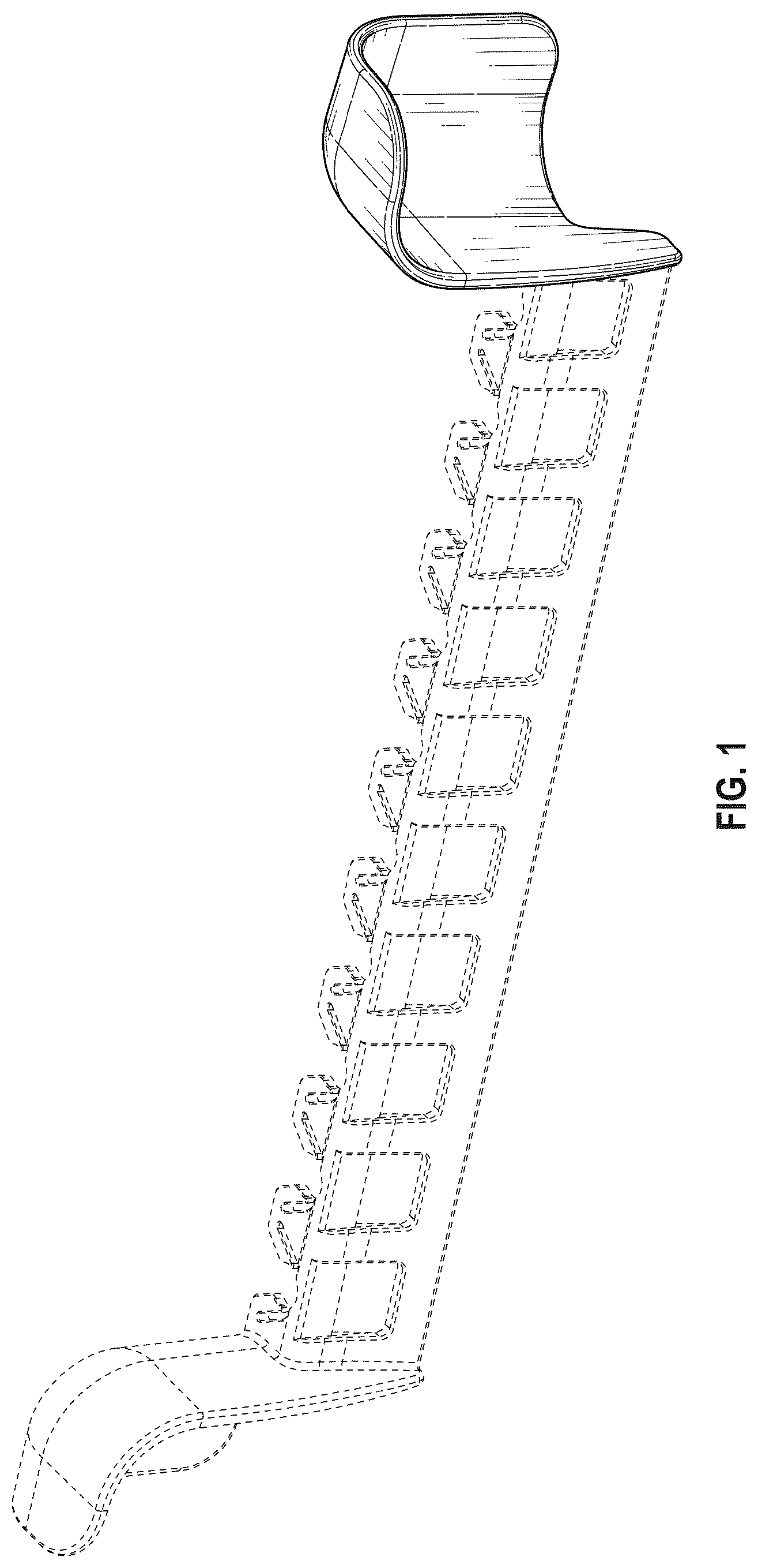 Patent USD1044325 — Retainer for curtain attachment — Figure 1