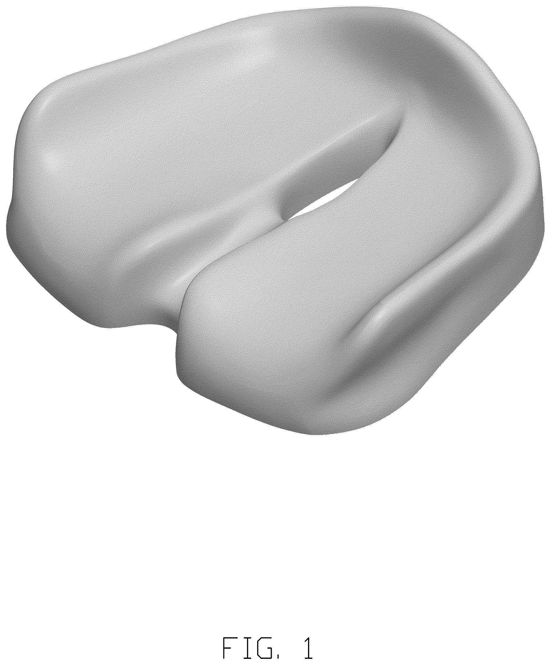 Patent USD1044329 — Cushion — Figure 1