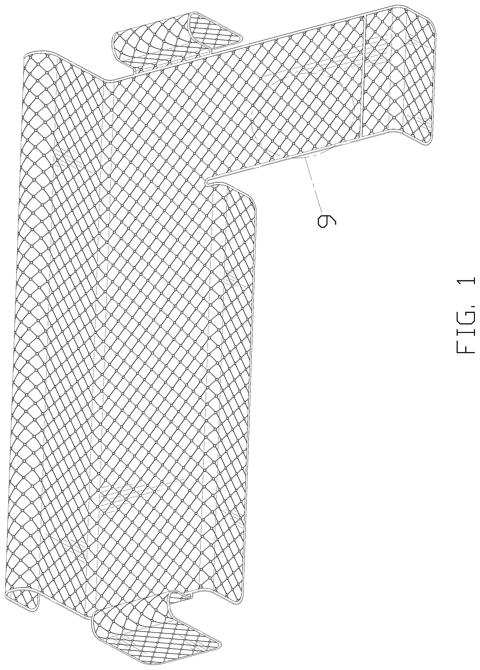 Patent USD1044337 Figure 1 – Seat cover