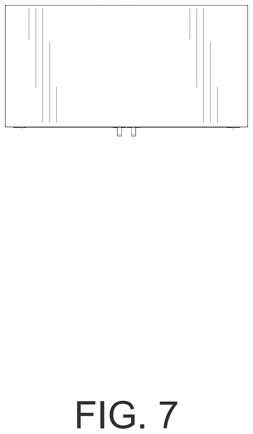 Patent USD1044344 Figure 7 – Kitchen storage cabinet