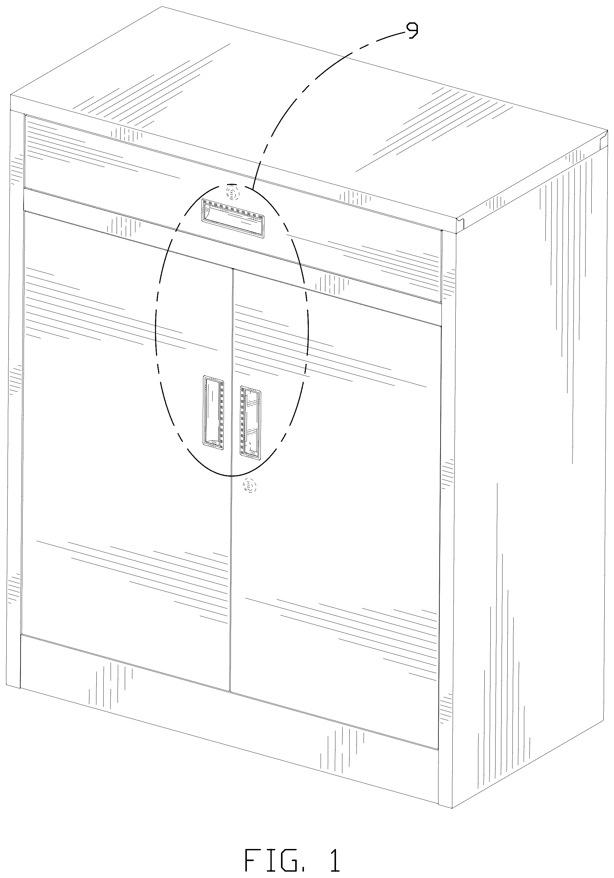 Patent USD1044347 — Storage cabinet — Figure 1