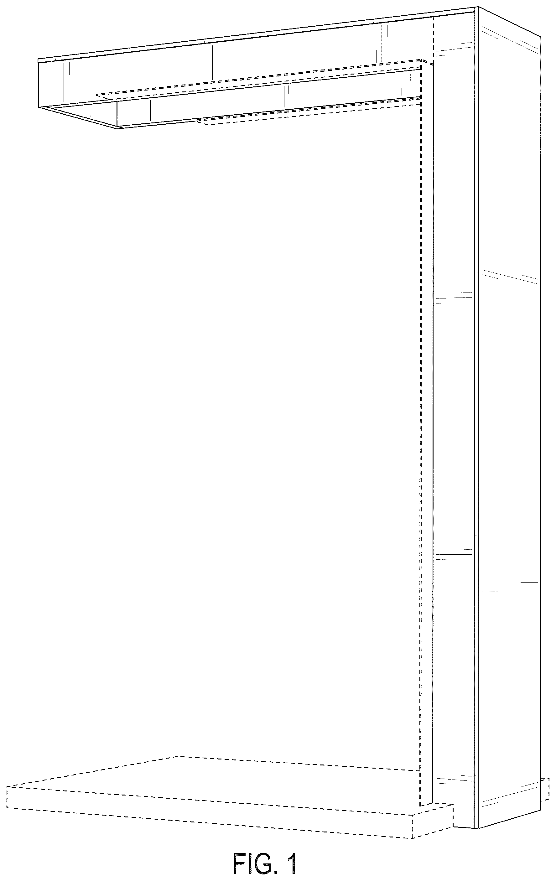 Patent USD1044351 Figure 1 – Display frame