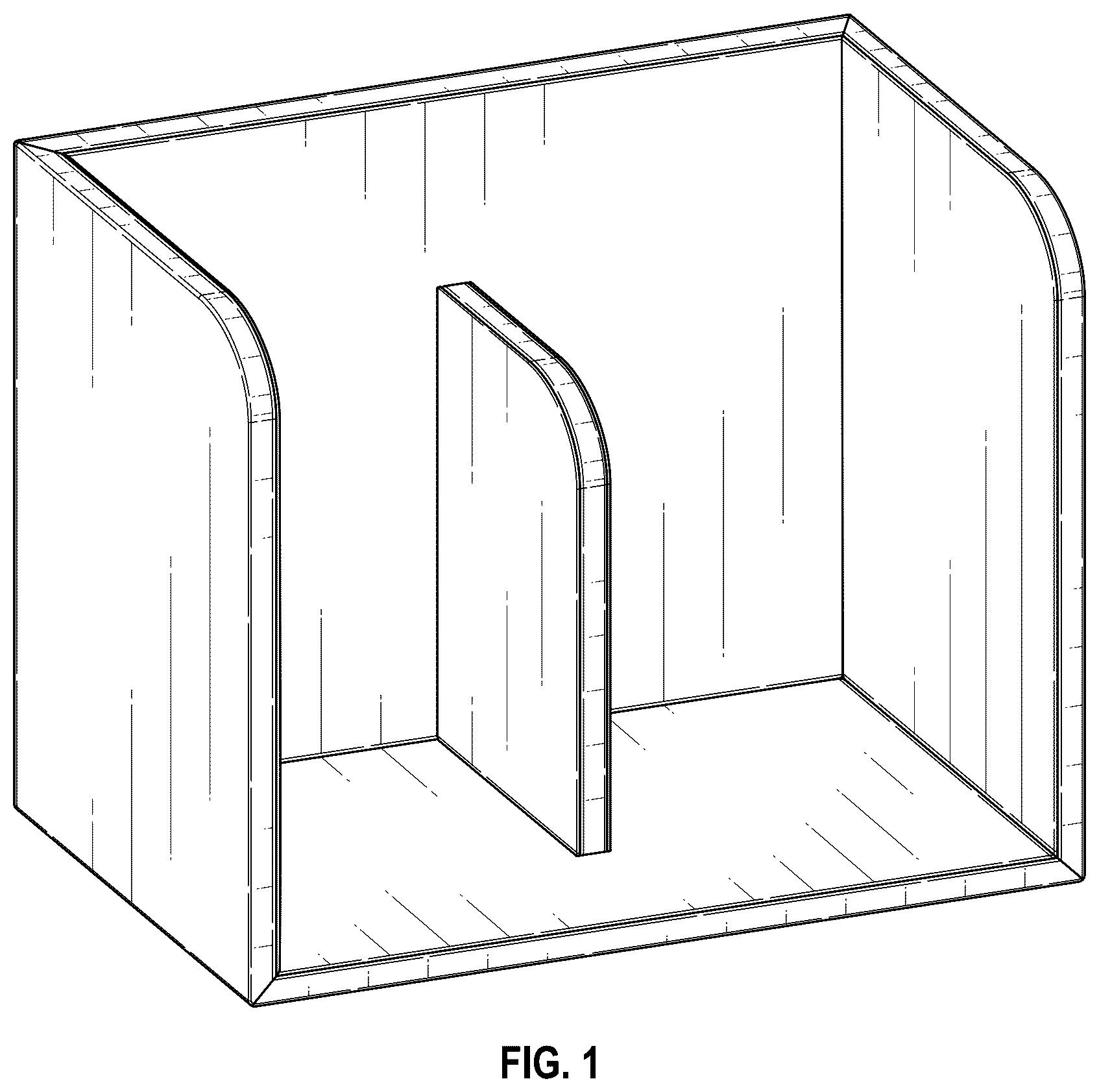 Patent USD1044358 Figure 1 – Container holder