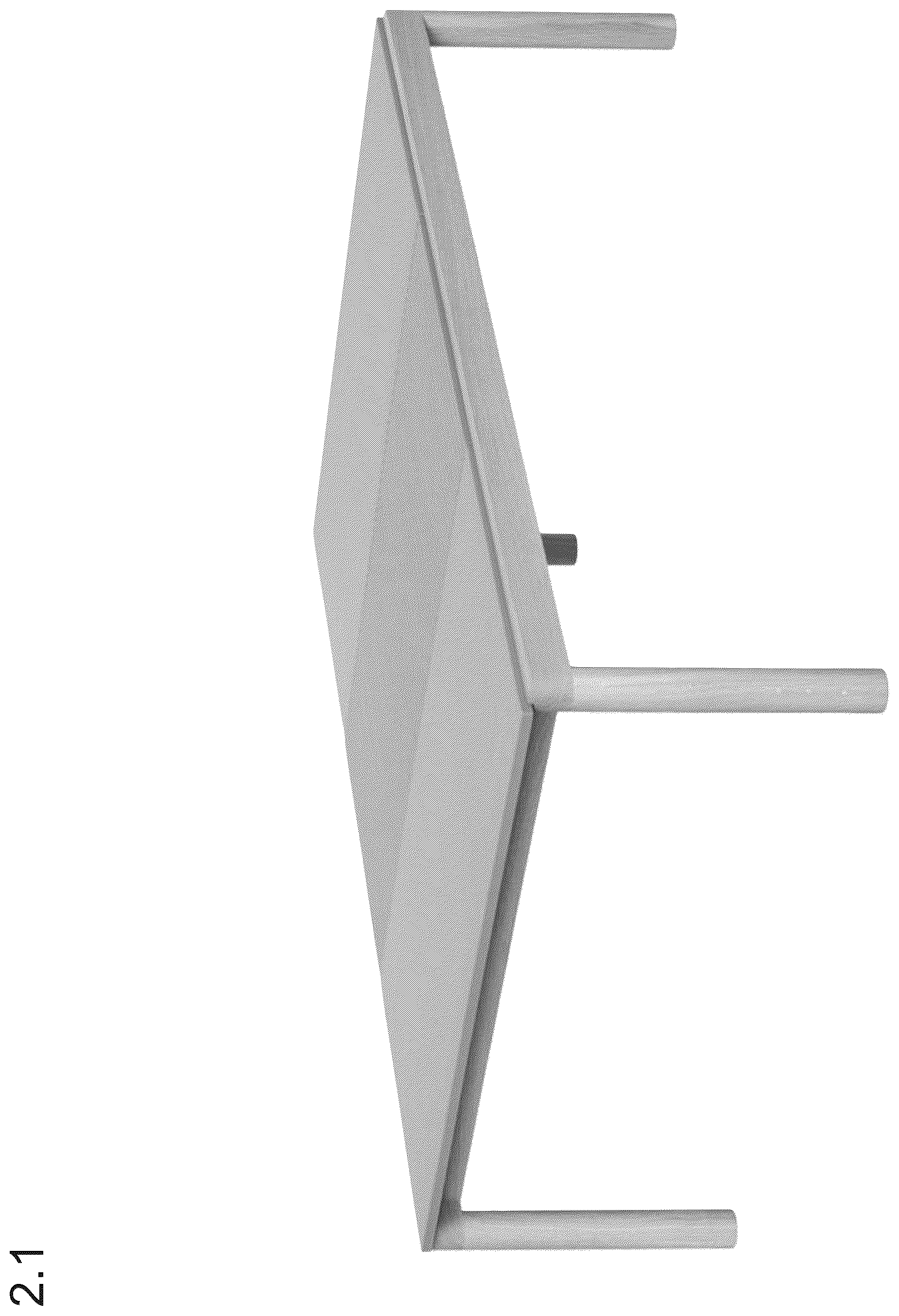 Patent USD1044359 Figure 1 – Coffee table