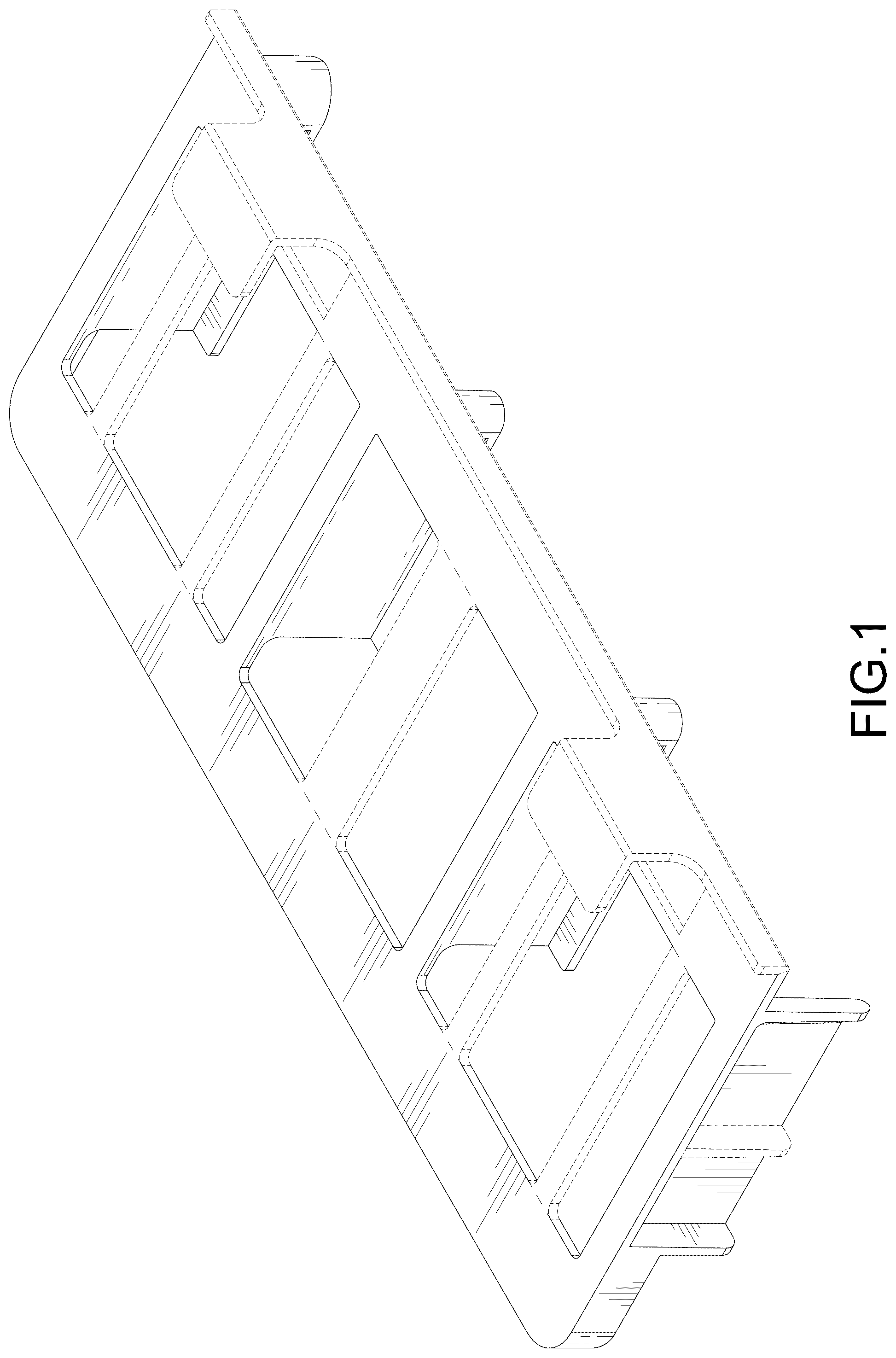 Patent USD1044362 — Under-shelf storage — Figure 1