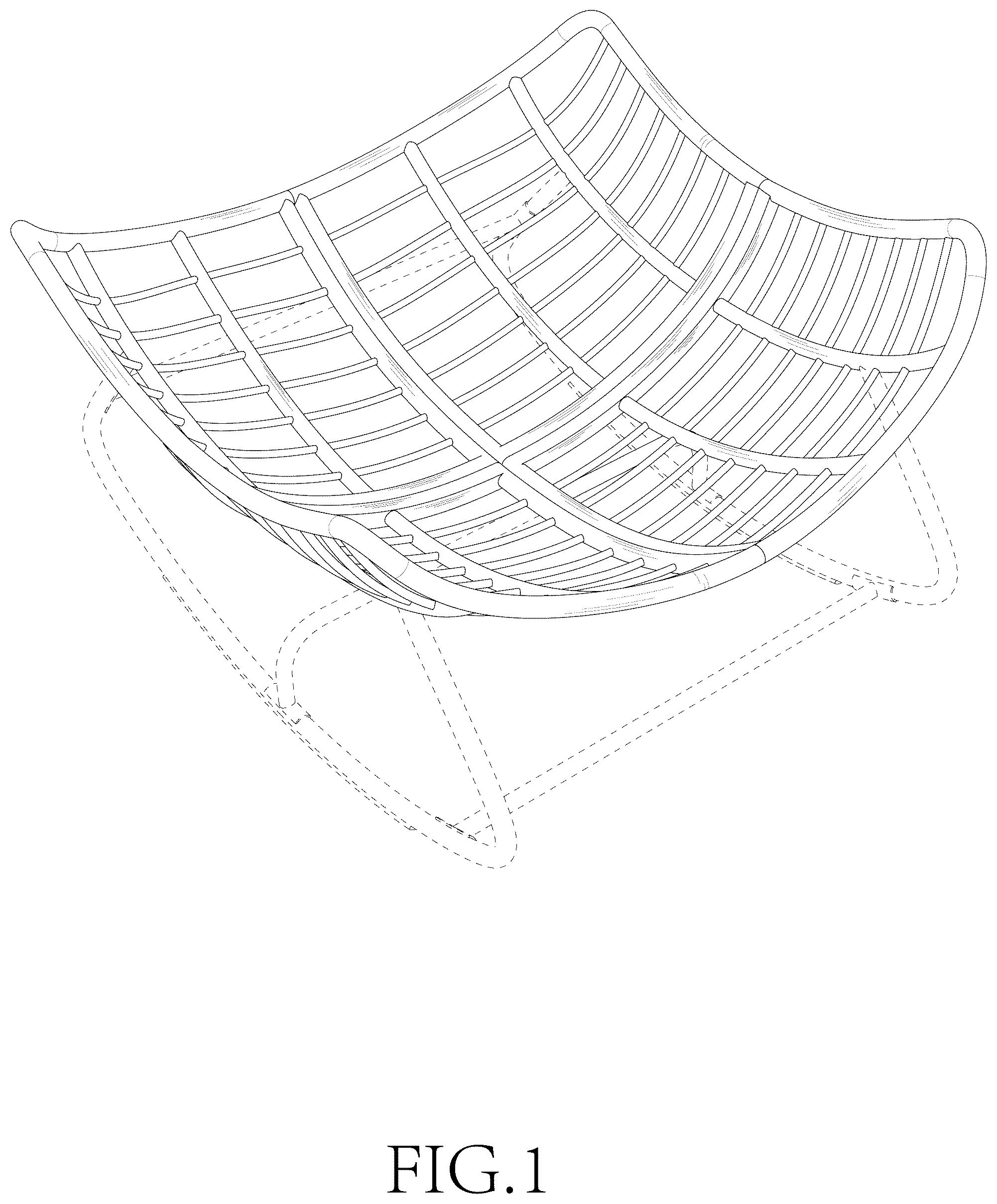 Patent USD1044370 — Chair — Figure 1