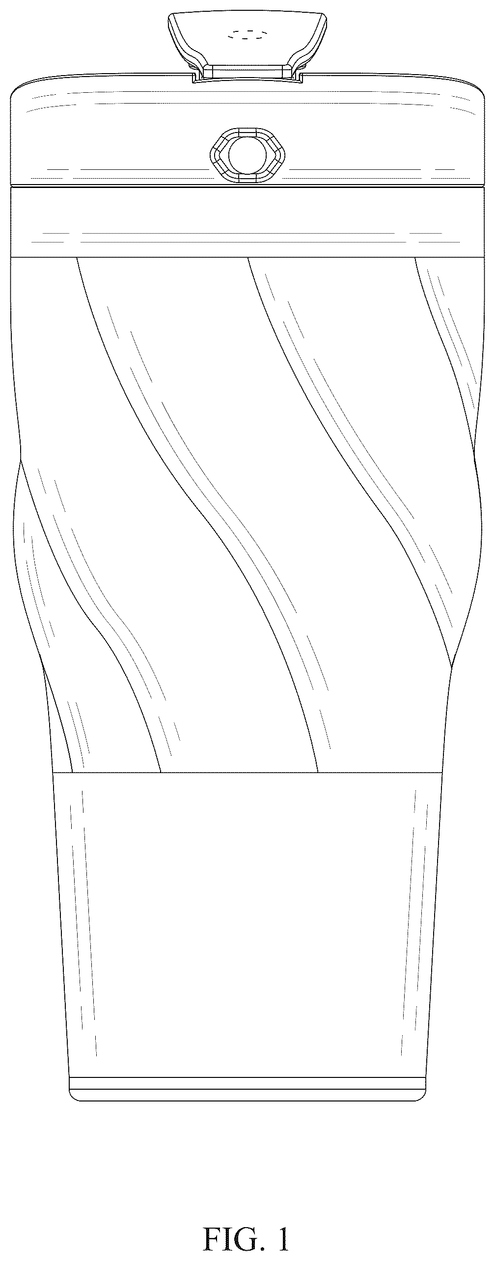 Patent USD1044407 — Double-layer vacuum flask — Figure 1