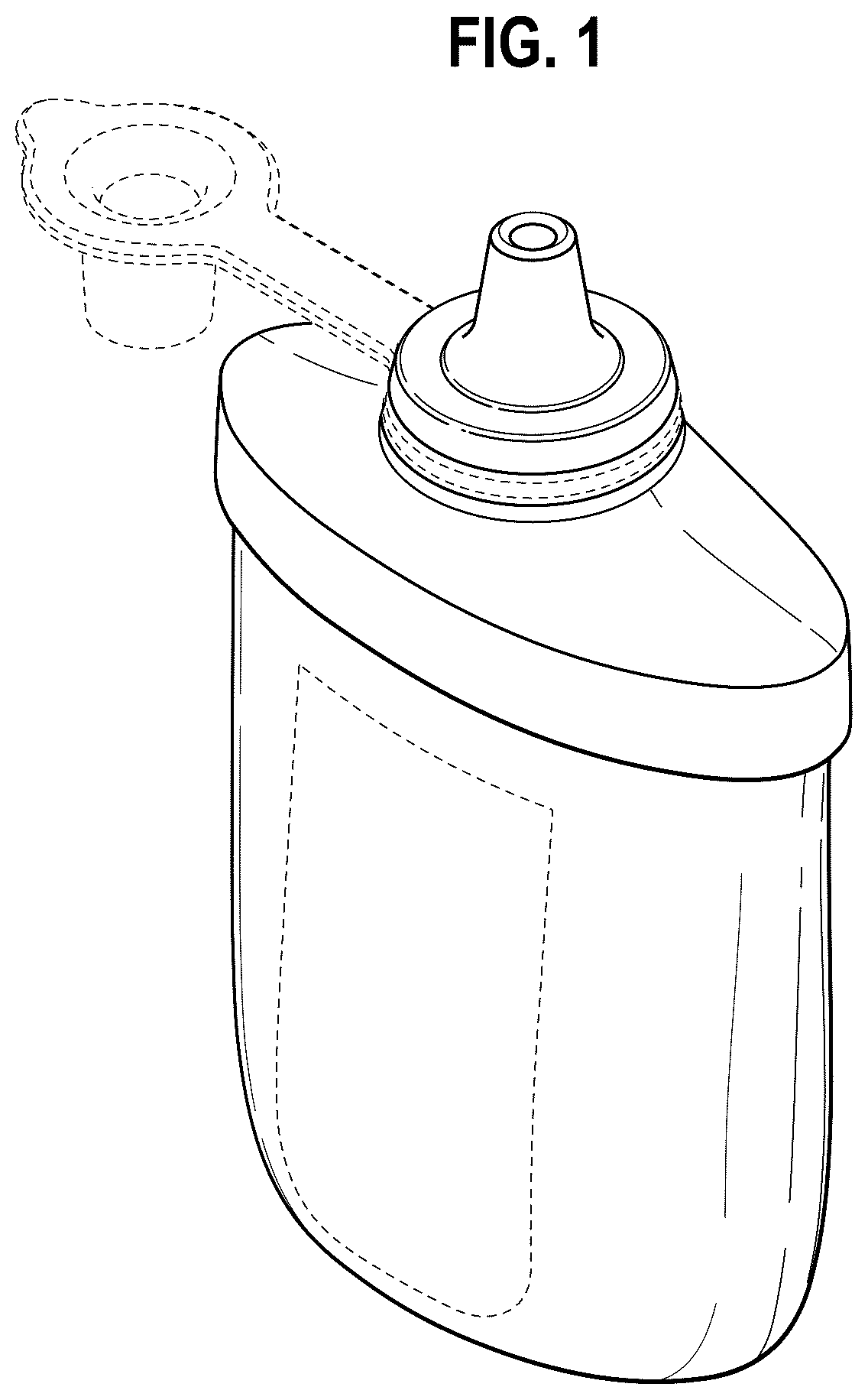 Patent USD1044408 — Food and beverage storage container — Figure 1