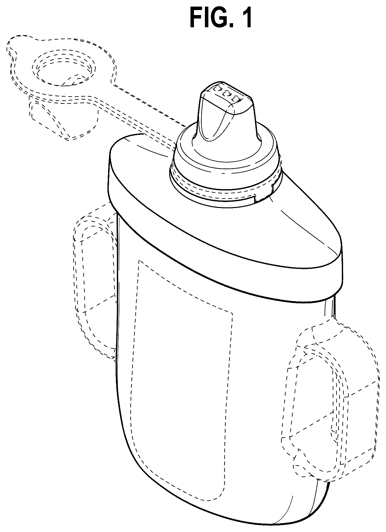 Patent USD1044409 Figure 1 – Food and beverage storage container