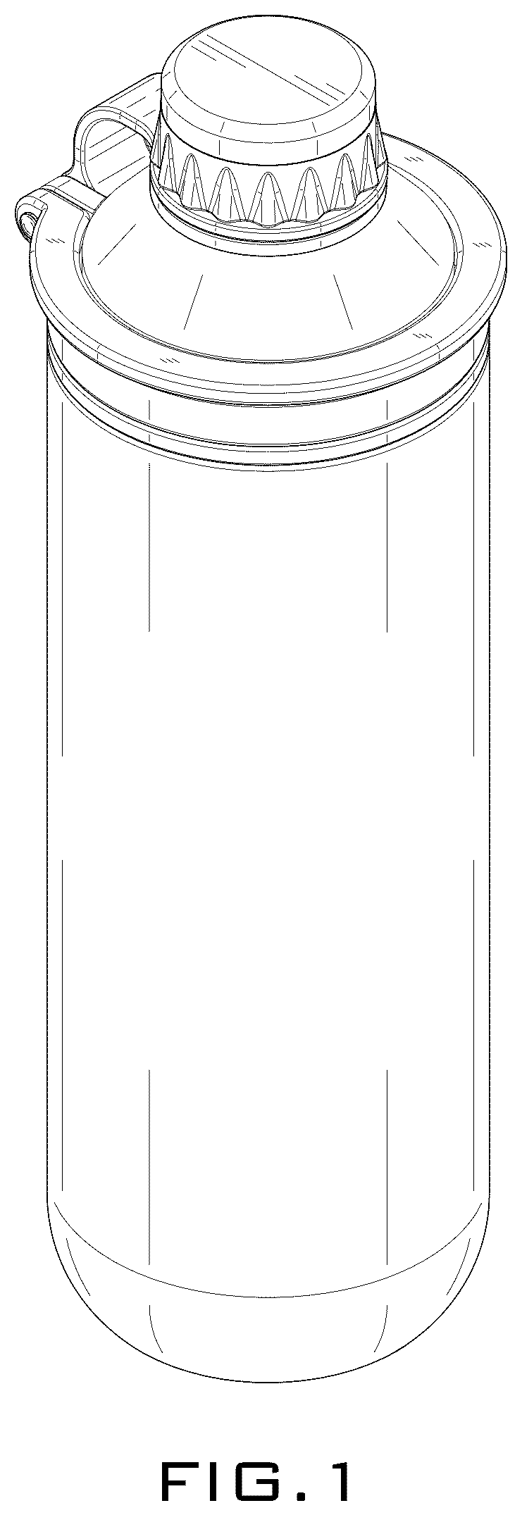 Patent USD1044410 — Beverage container — Figure 1