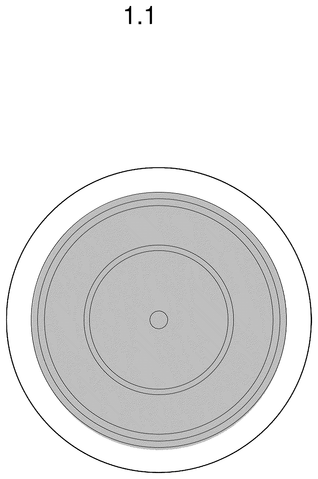 Patent USD1044411 — Bottle with closure — Figure 1
