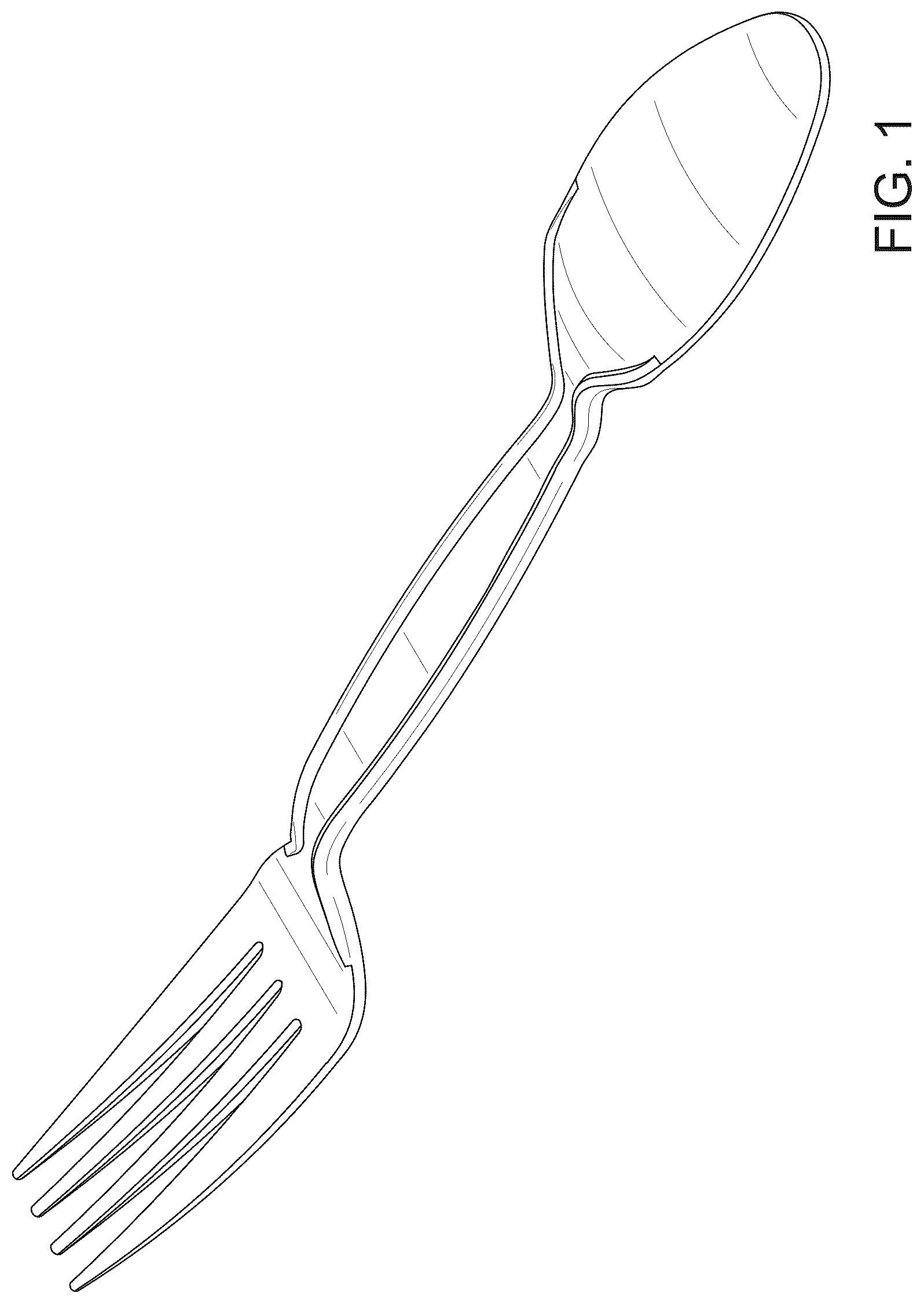 Patent USD1044424 Figure 1 – Eating utensil