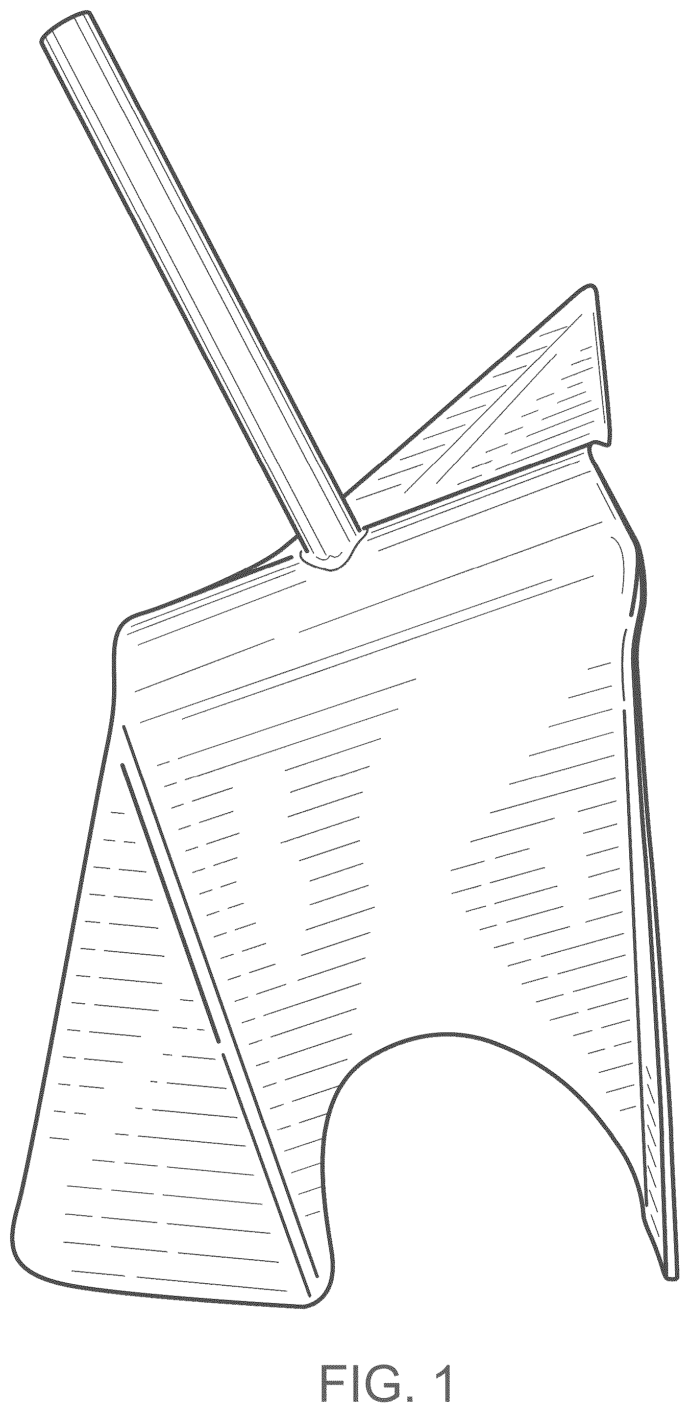 Patent USD1044438 — Two-sided hoe — Figure 1