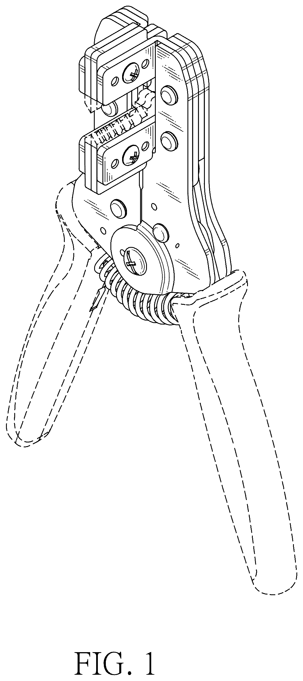 Patent USD1044444 Figure 1 – Hand tool
