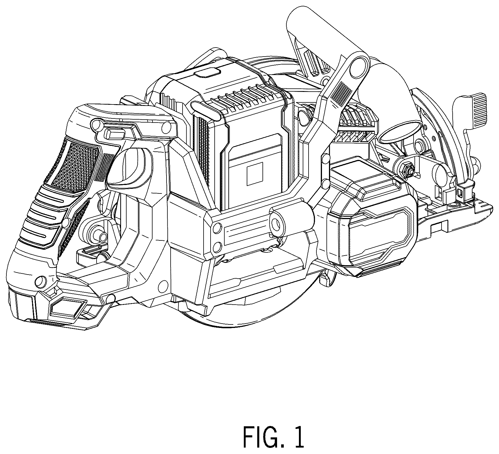 Patent USD1044450 — Circular saw — Figure 1