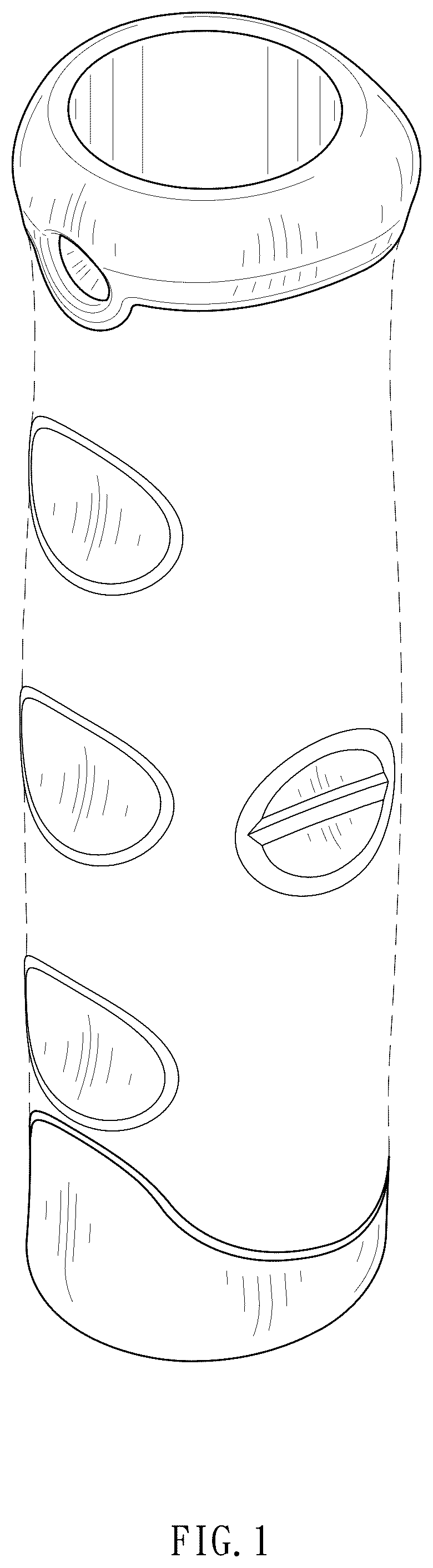 Patent USD1044463 — Tool handle — Figure 1