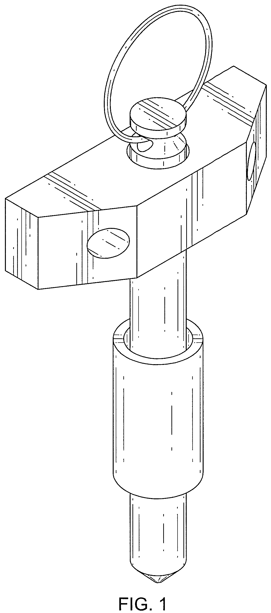Patent USD1044467 — Door lock — Figure 1
