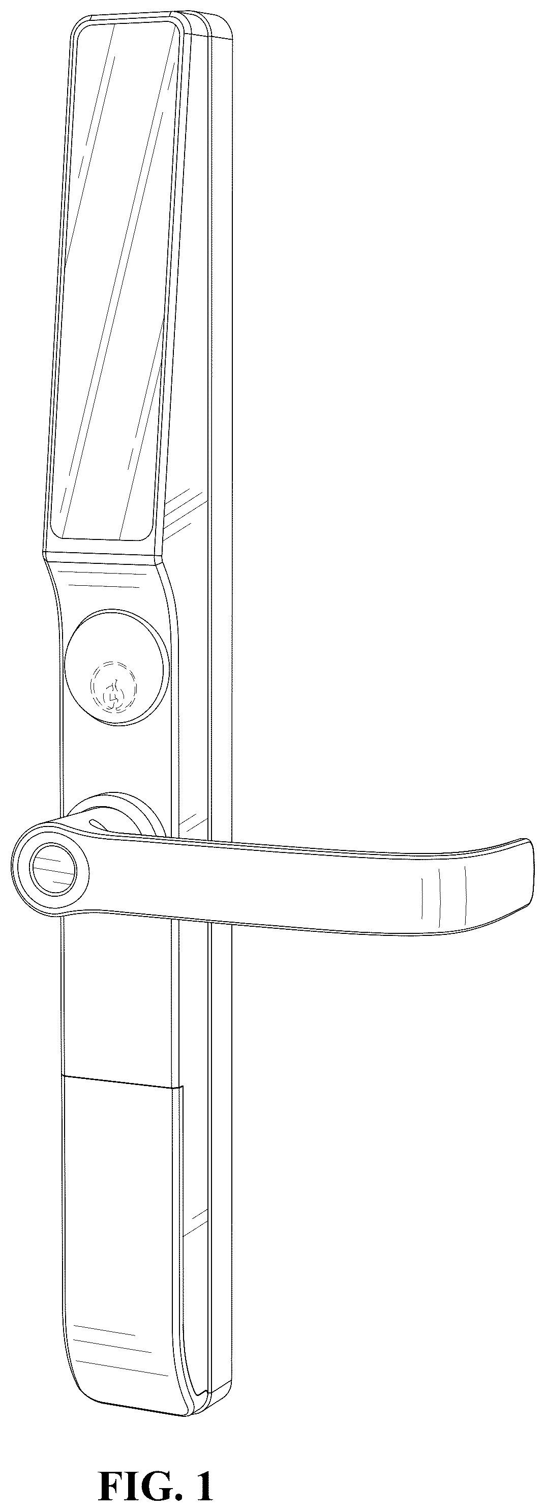 Patent USD1044468 — Intelligent door lock — Figure 1