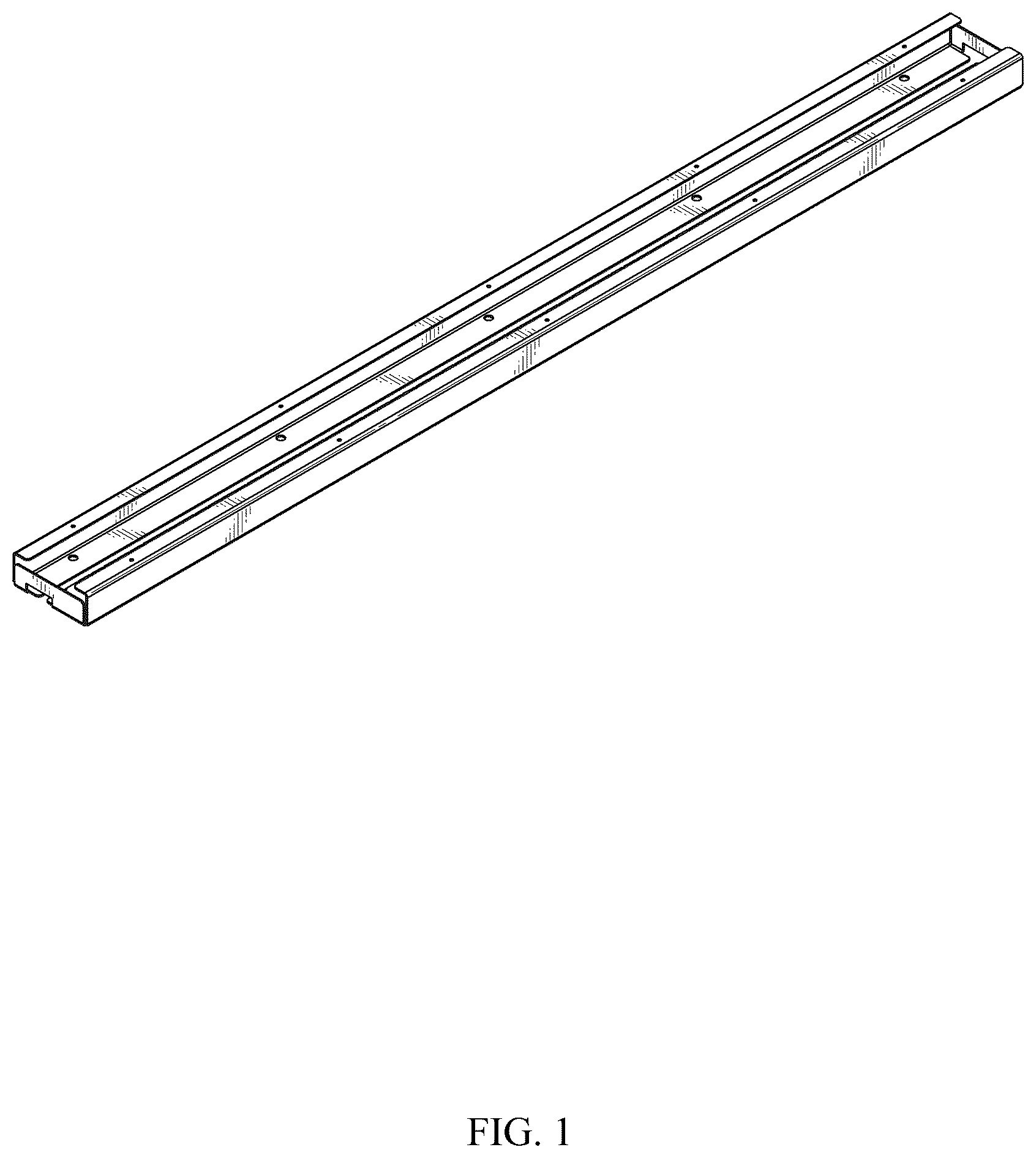 Patent USD1044479 Figure 1 – Universal wall mount for hooks
