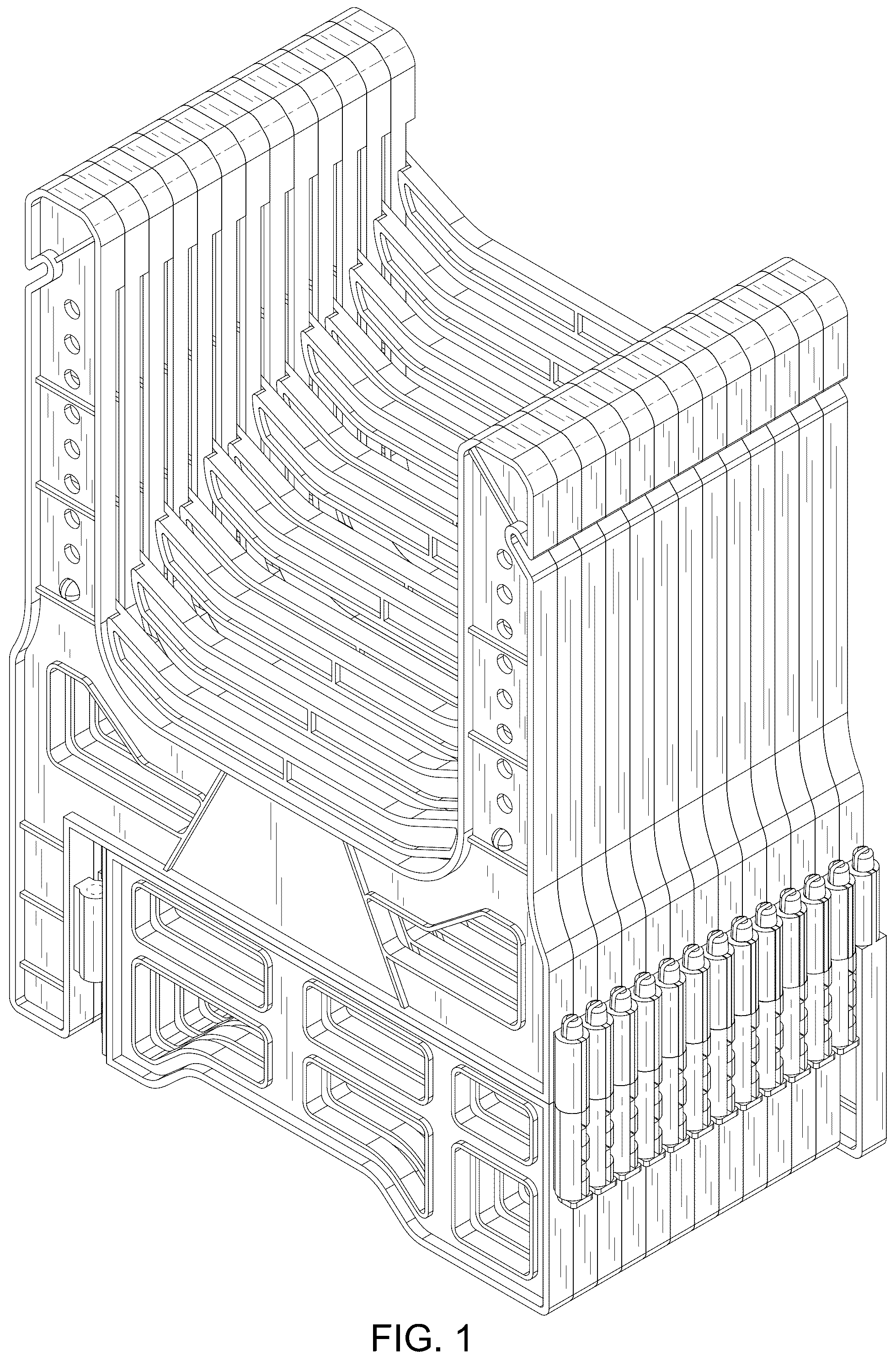 Patent USD1044484 — Sewer hose support — Figure 1