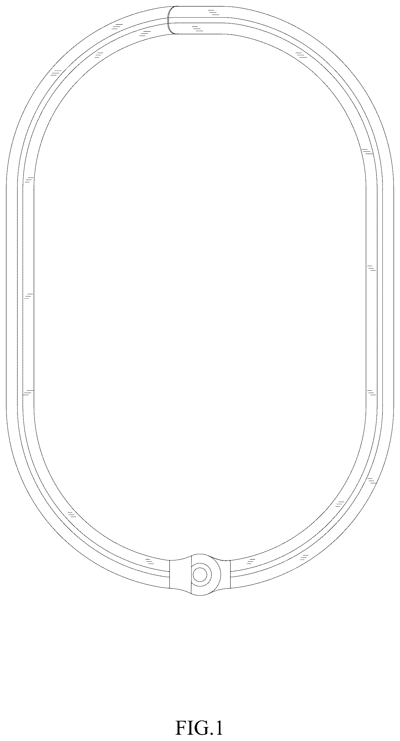 Patent USD1044486 — Shower curtain hook — Figure 1